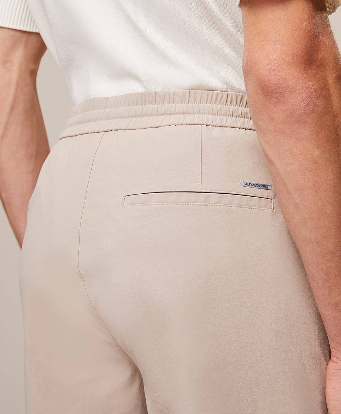 Alpha Tauri  Broek Ata Pocas Beige