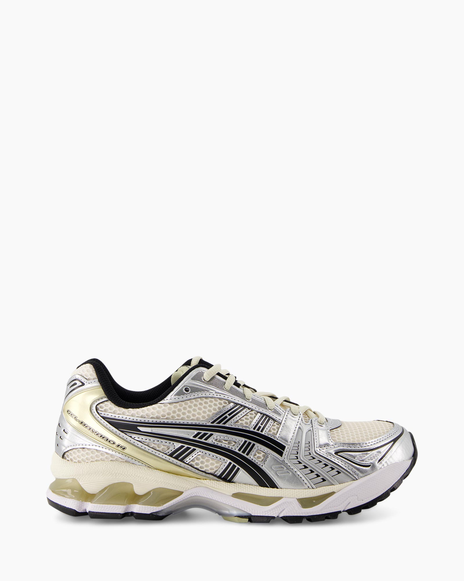 sneaker, sportschoen, mesh, zilver, athletische schoen
