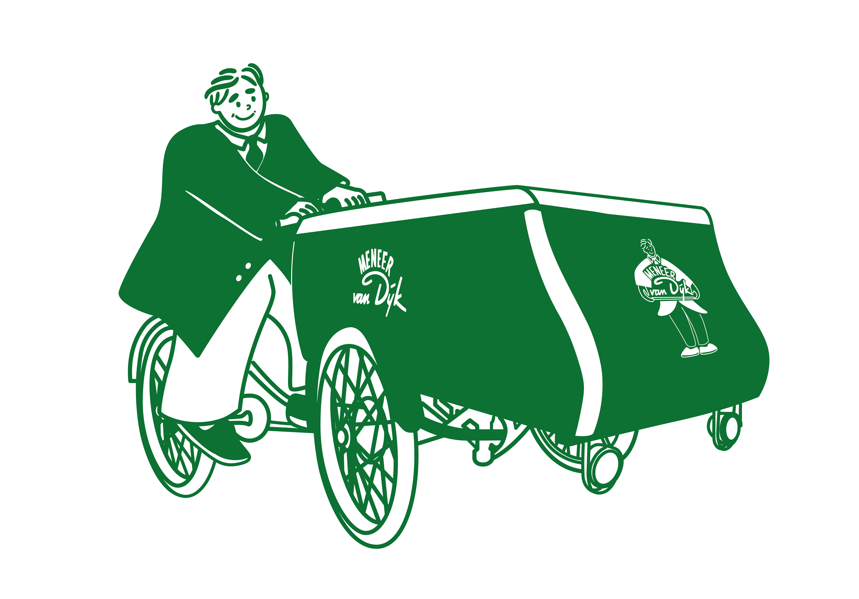 Meneer van Dijk bakfiets