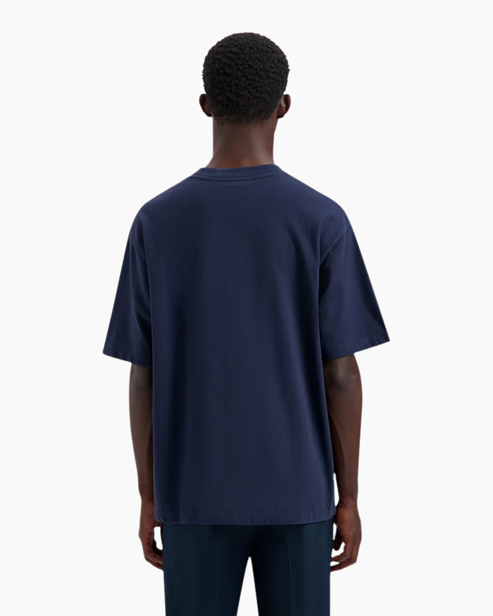 T-shirt Korte Mouw Studio Donker Blauw