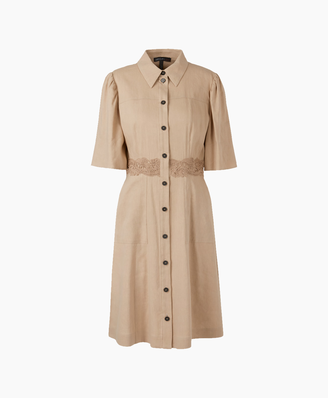 Marccain Collectie Jurk Uc 21.34 W47 Beige