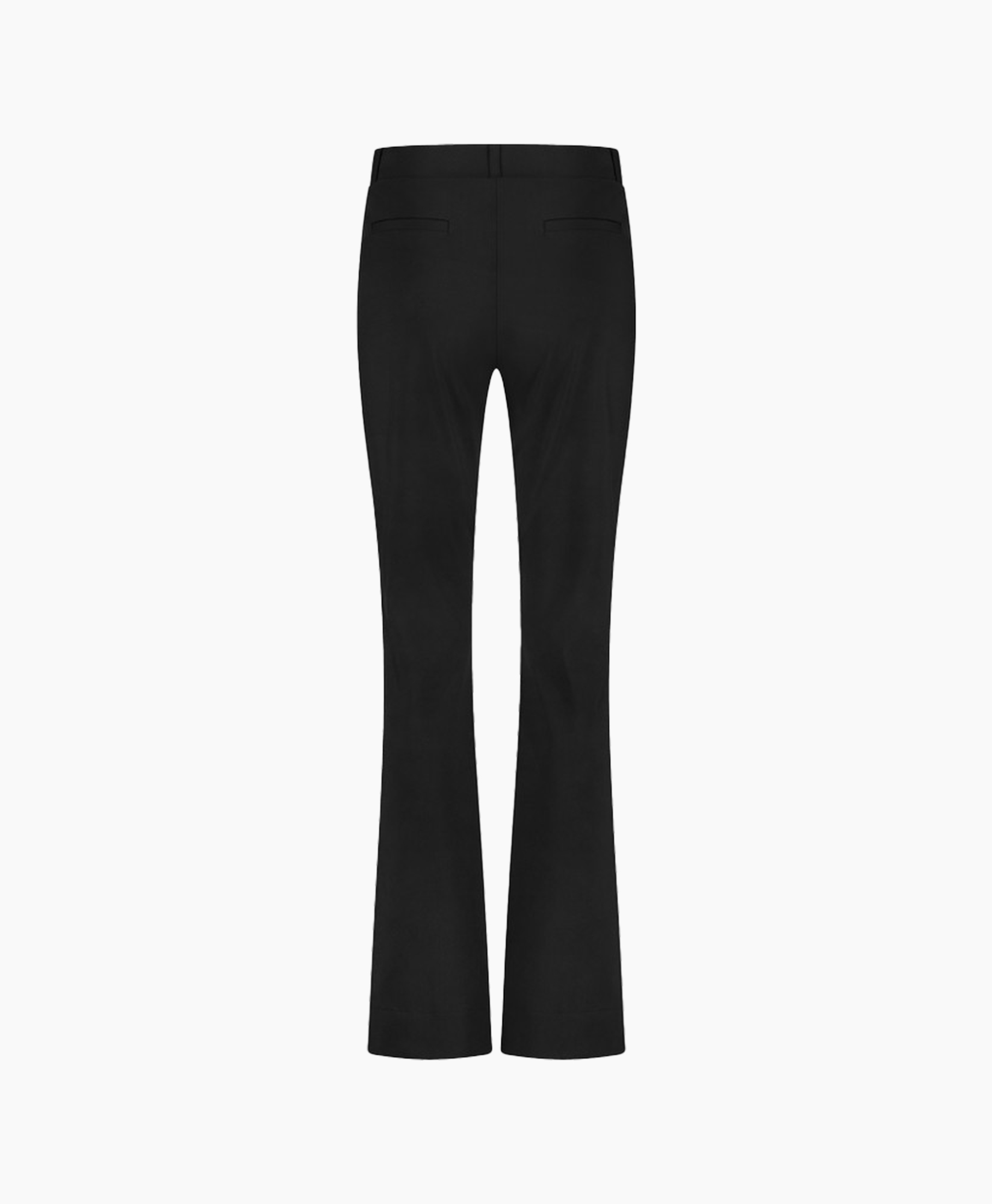 Broek Flair Bonded Trousers Zwart dessin