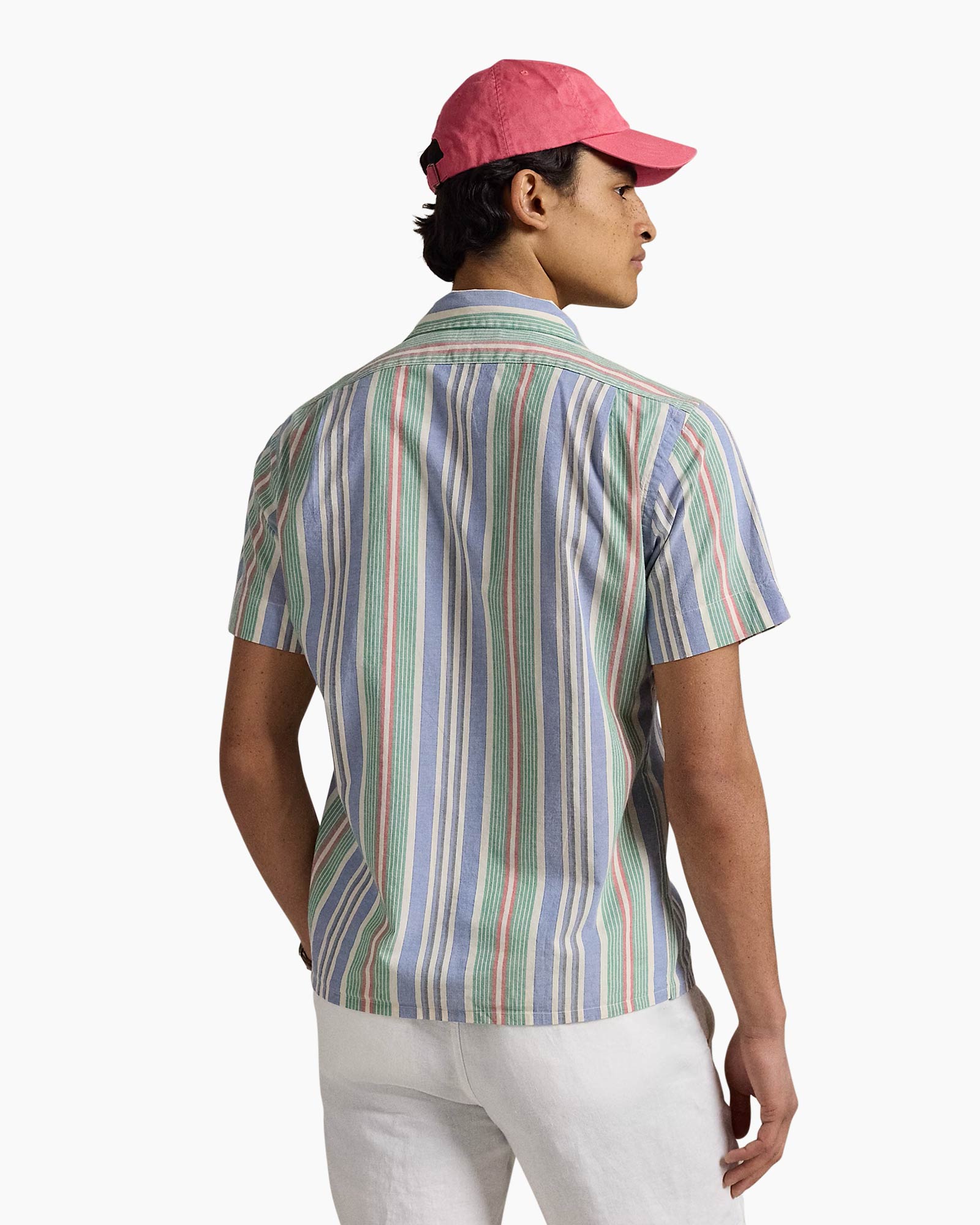 Overhemd Chambray Stripe Licht Blauw