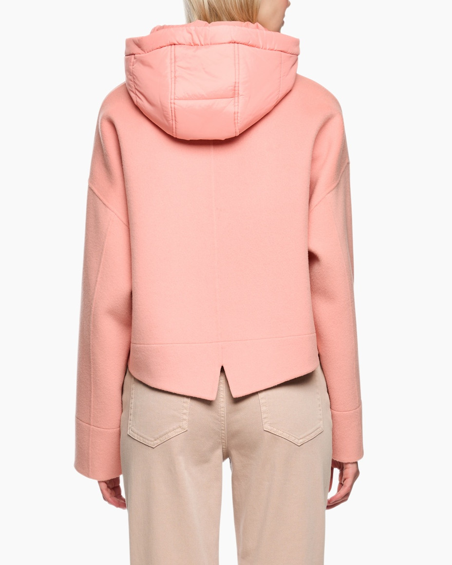 Sweater, Sweatshirt, Hoodie, Fleece, Coat