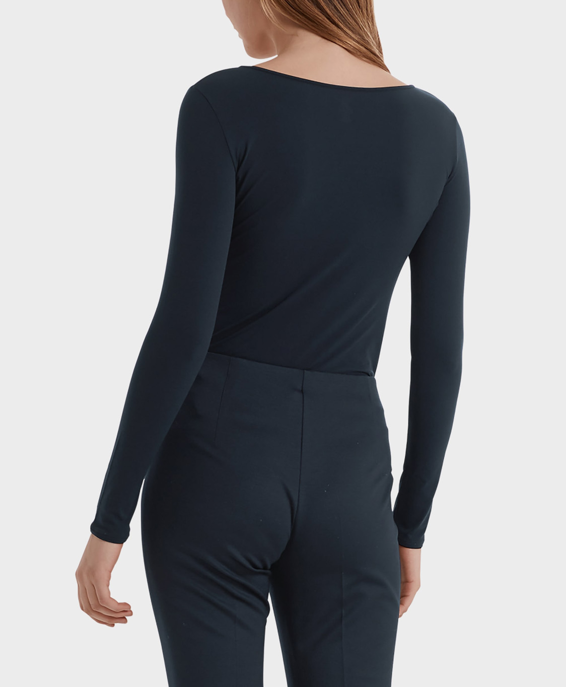 Longsleeve +e 48.35 J03 Donker Blauw