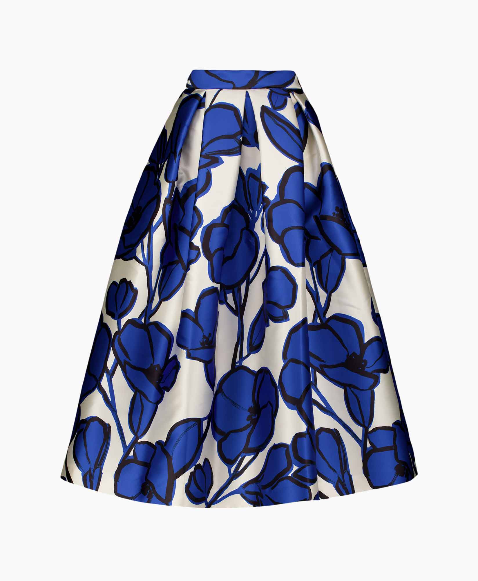 Maxi Rok K Paint Blauw