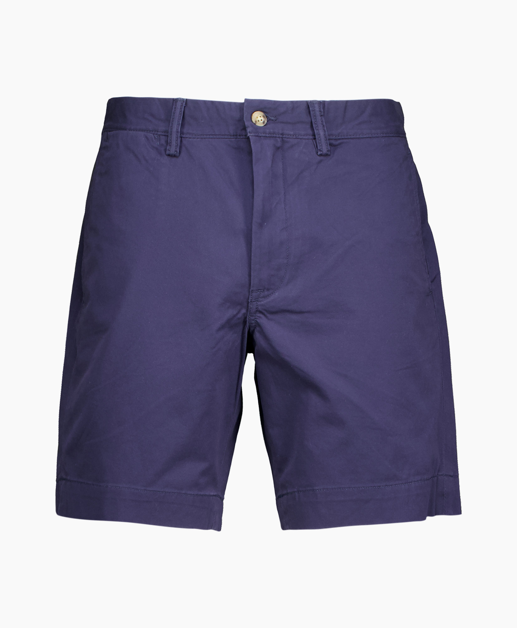 Korte Broek Stretch Twill Donker Blauw