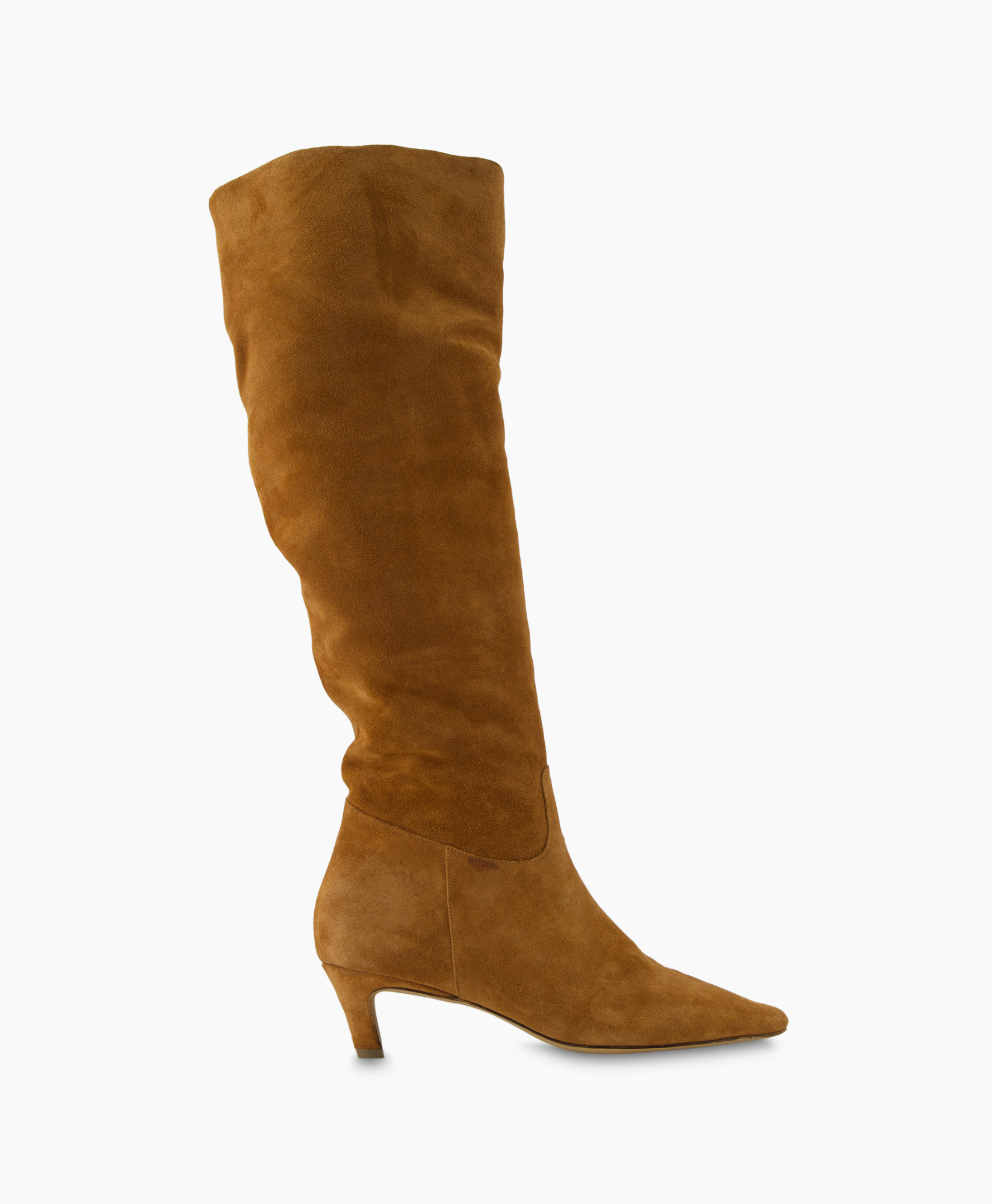 Lange Laars Suede Leather Bruin