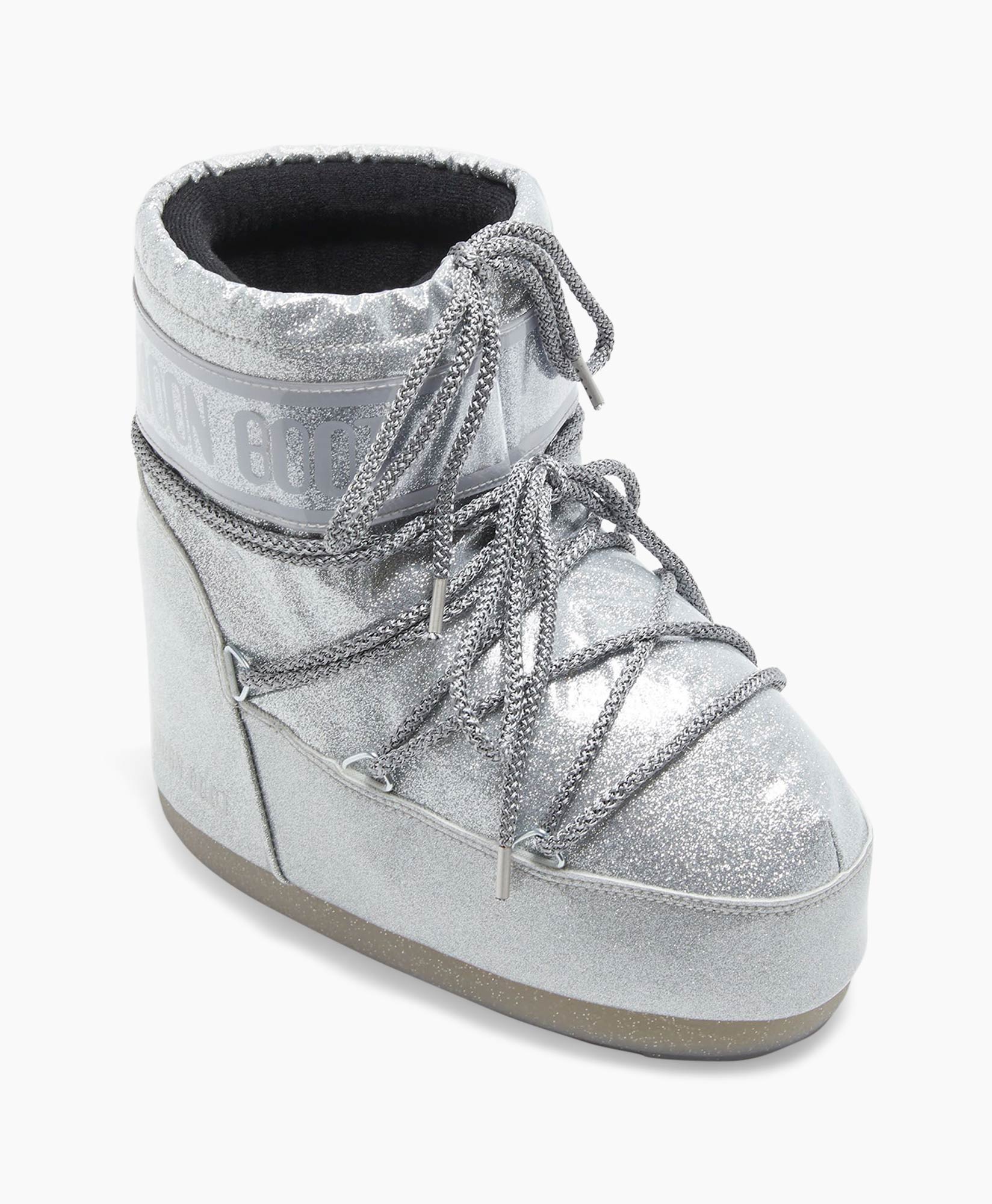 Enkellaars Mb Icon Low Glitter Zilver