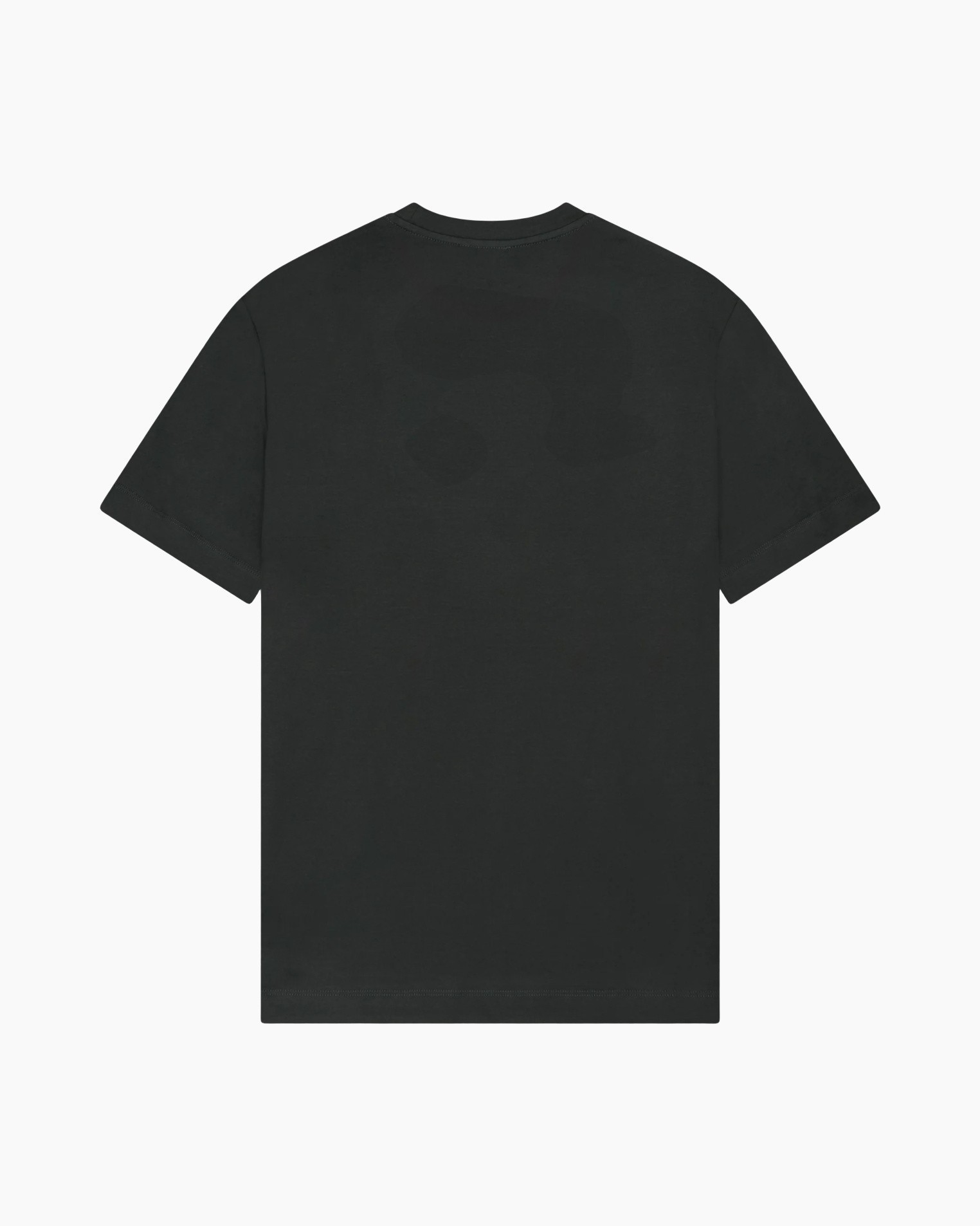 t-shirt, korte mouwen, zwart, omslaghslijn, unisex