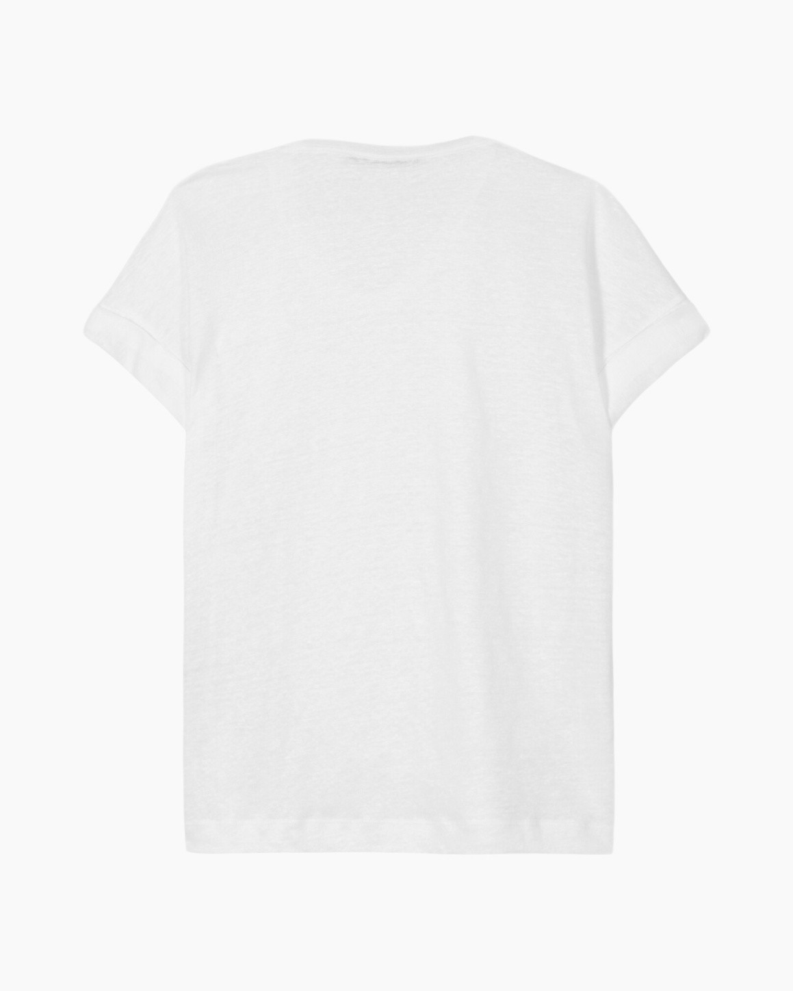 t-shirt, white, short-sleeve, cotton, plain