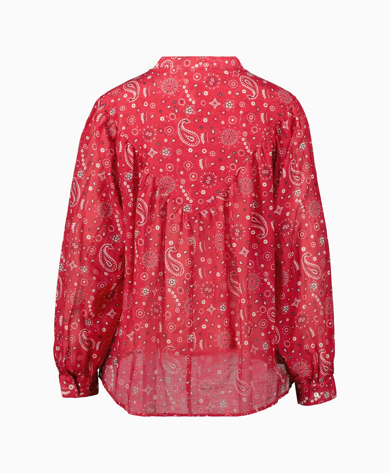 Xirena Blouse Poe Rood