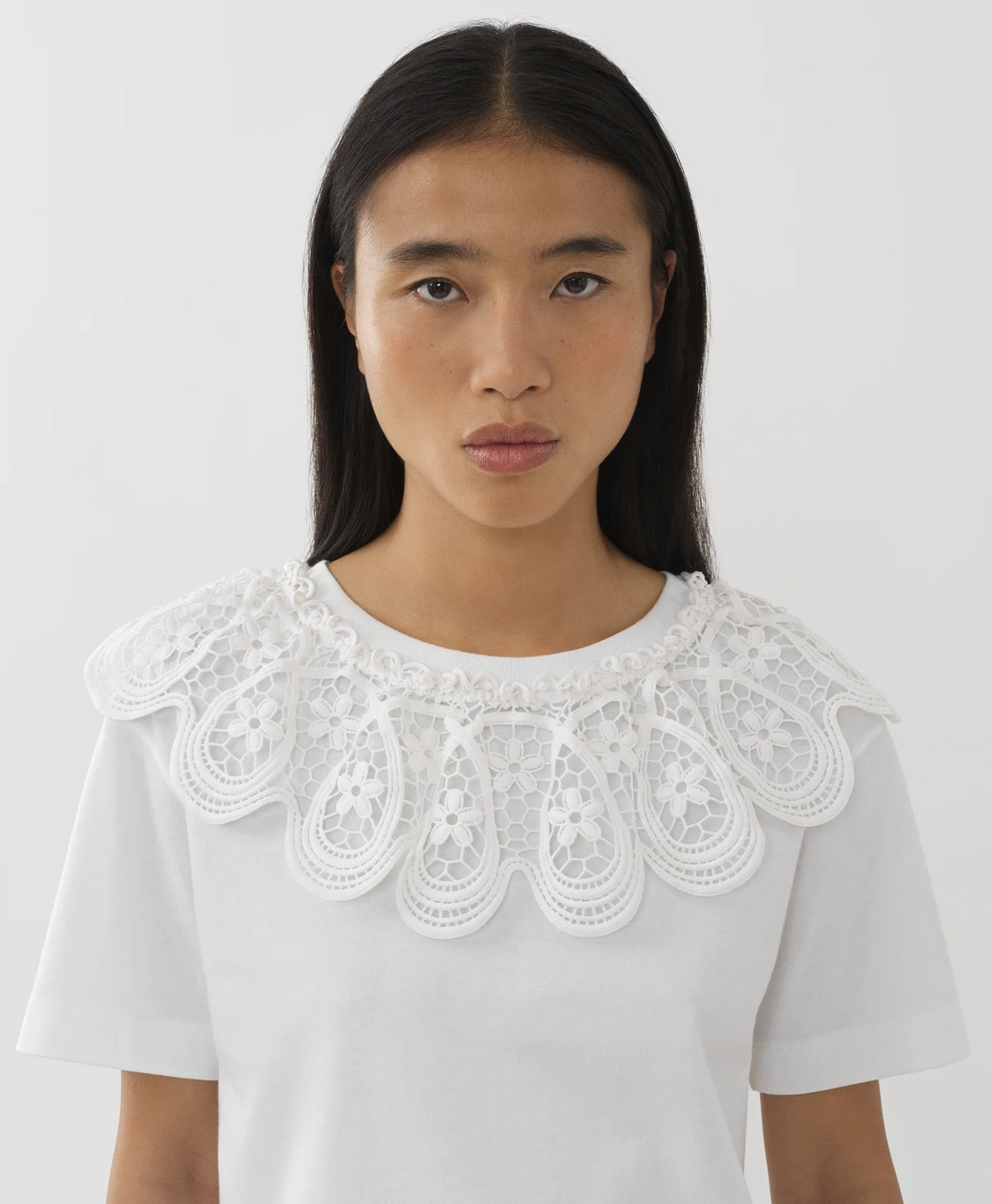 See By Chloe T-shirt Korte Mouw Chs23sjh06092 Wit