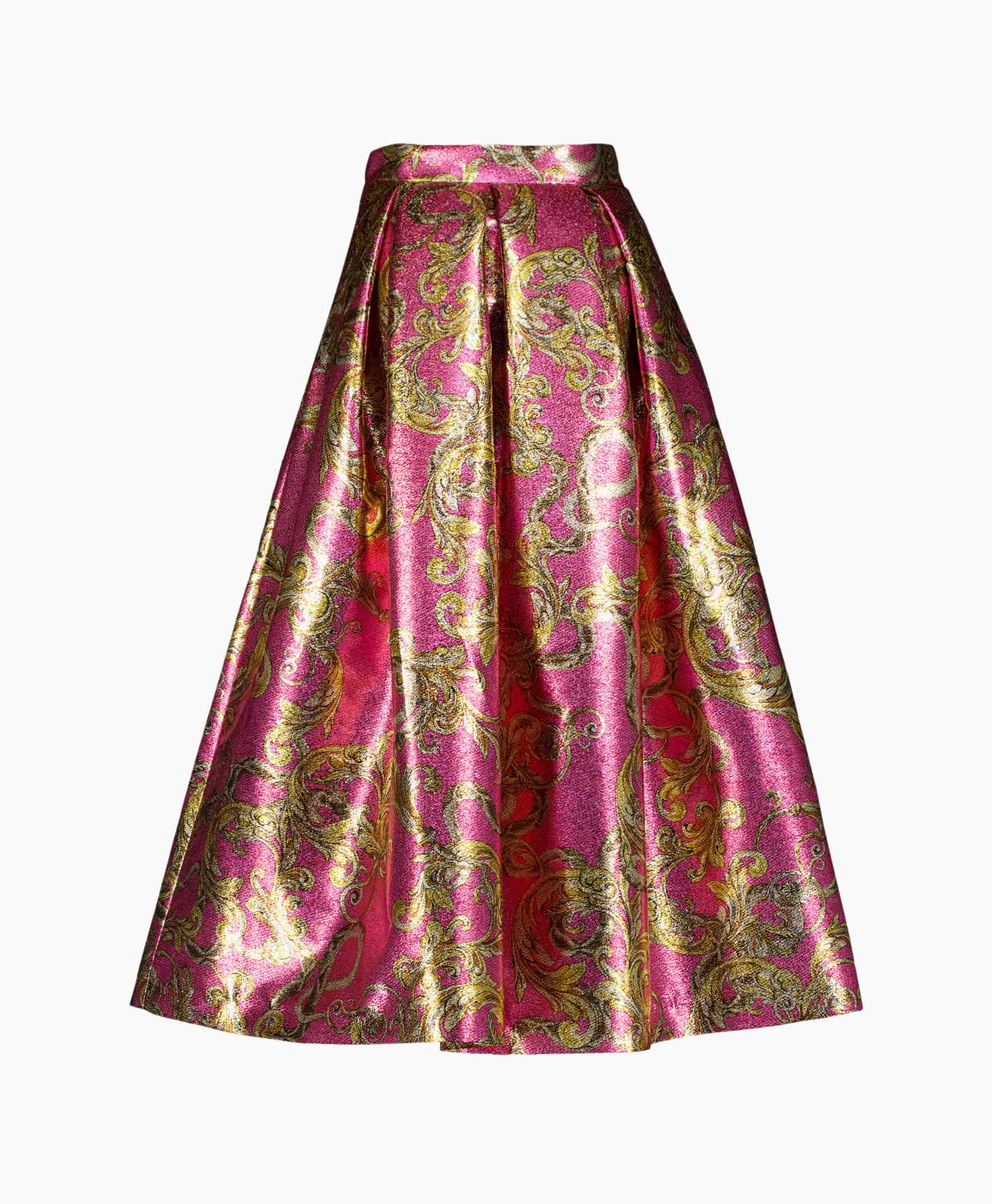 Maxi Rok Lx Snake Roze
