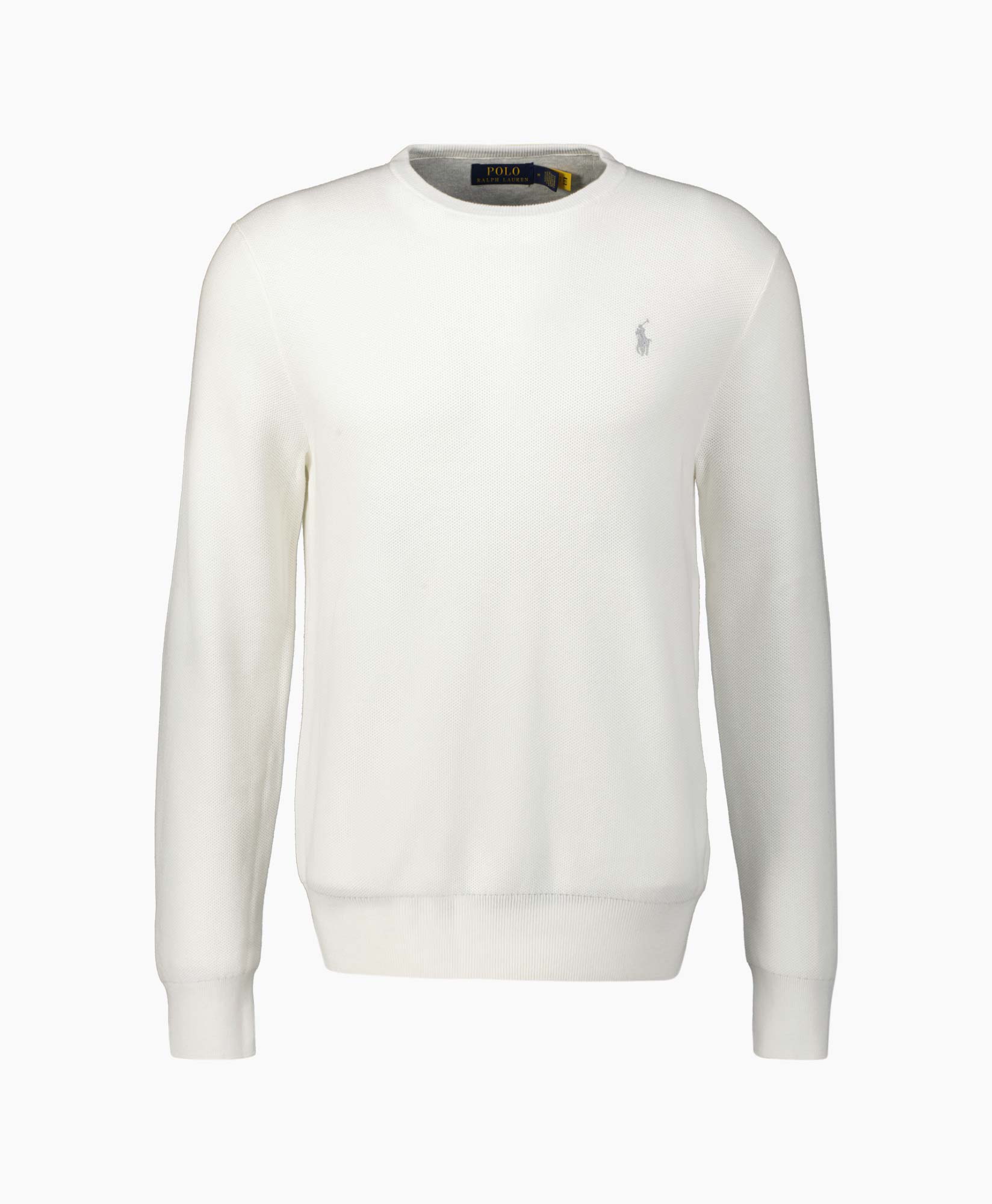 Pullover Cotton Long Sleeve Wit
