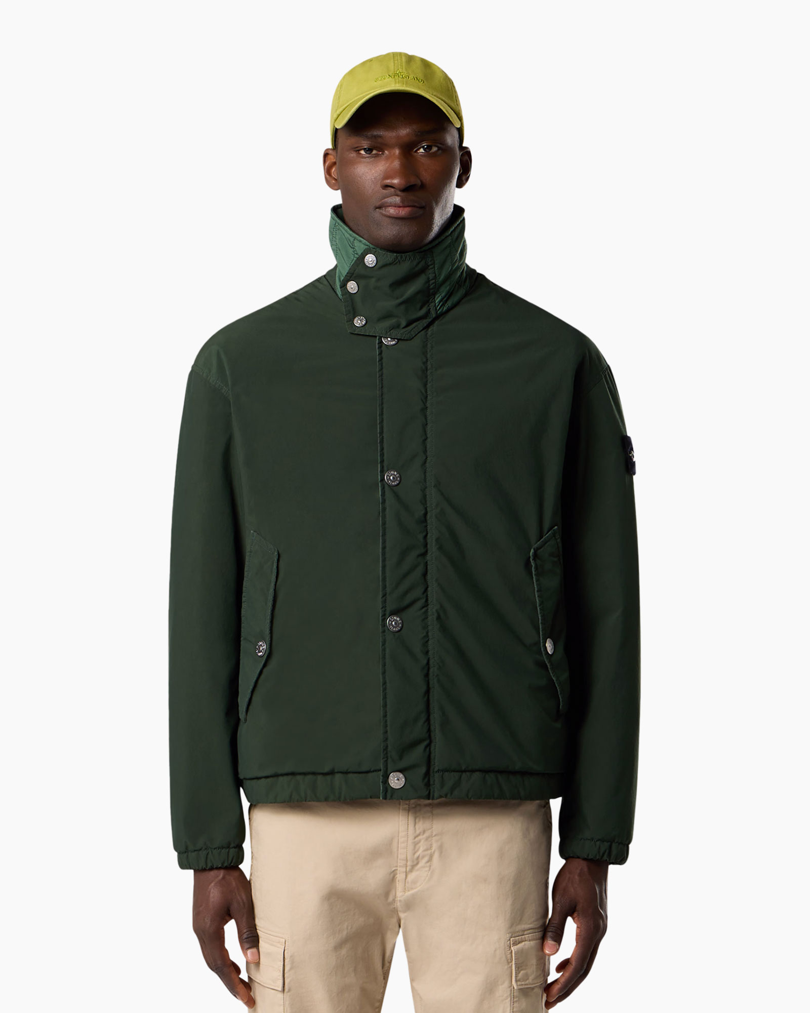 Gewatteerde Jas Q100015 S00 Groen