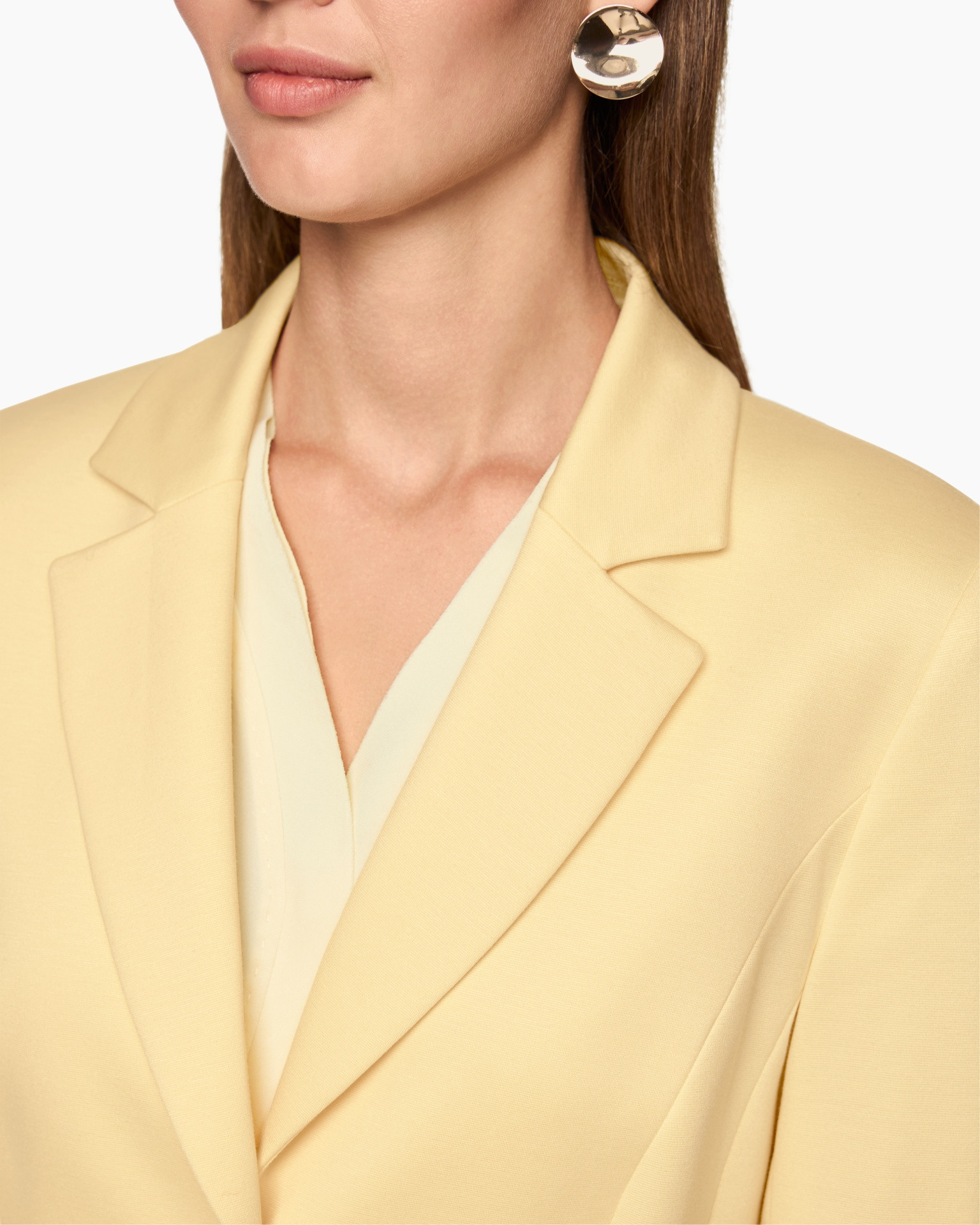 blazer, coat, luxe, cream, double-breasted