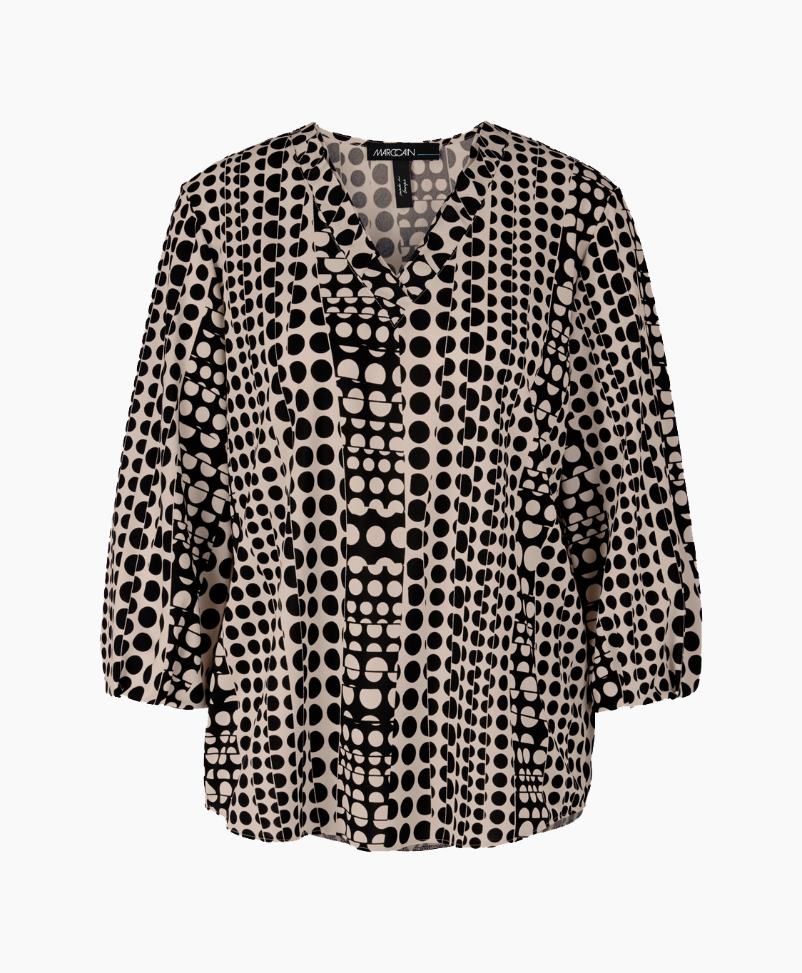 Marccain Additions Blouse Ua 55.08 J07 Zwart