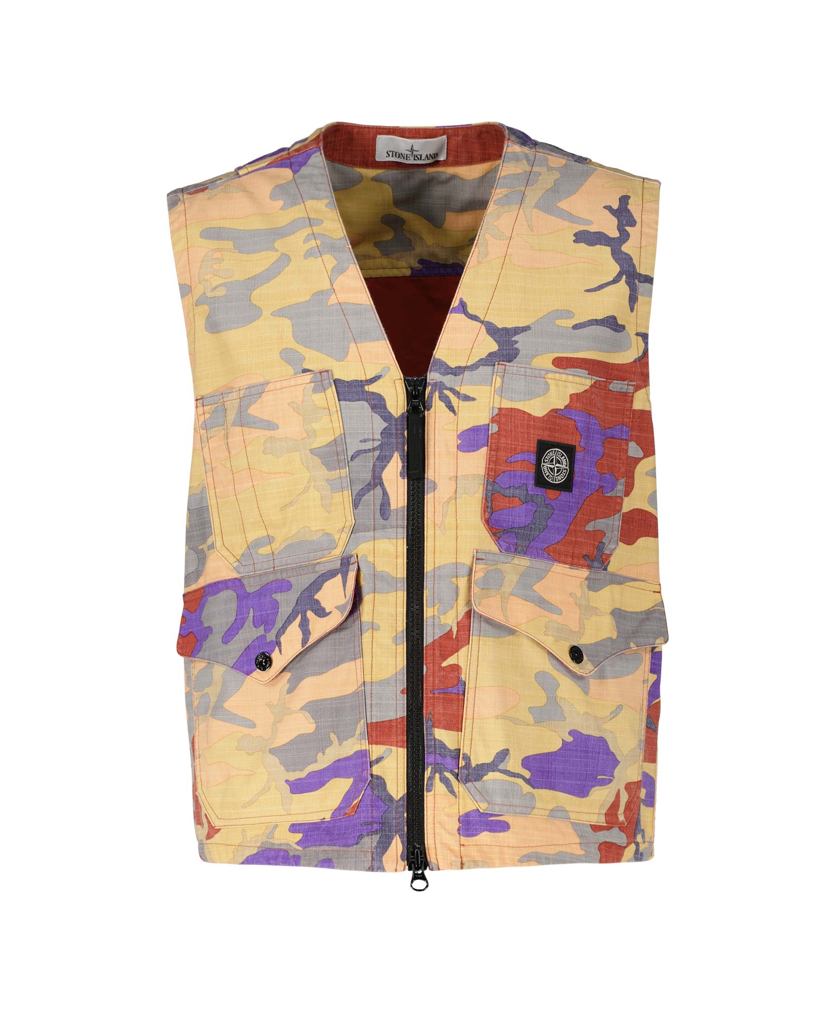Stone Island Bodywarmer G11e7 Oranje