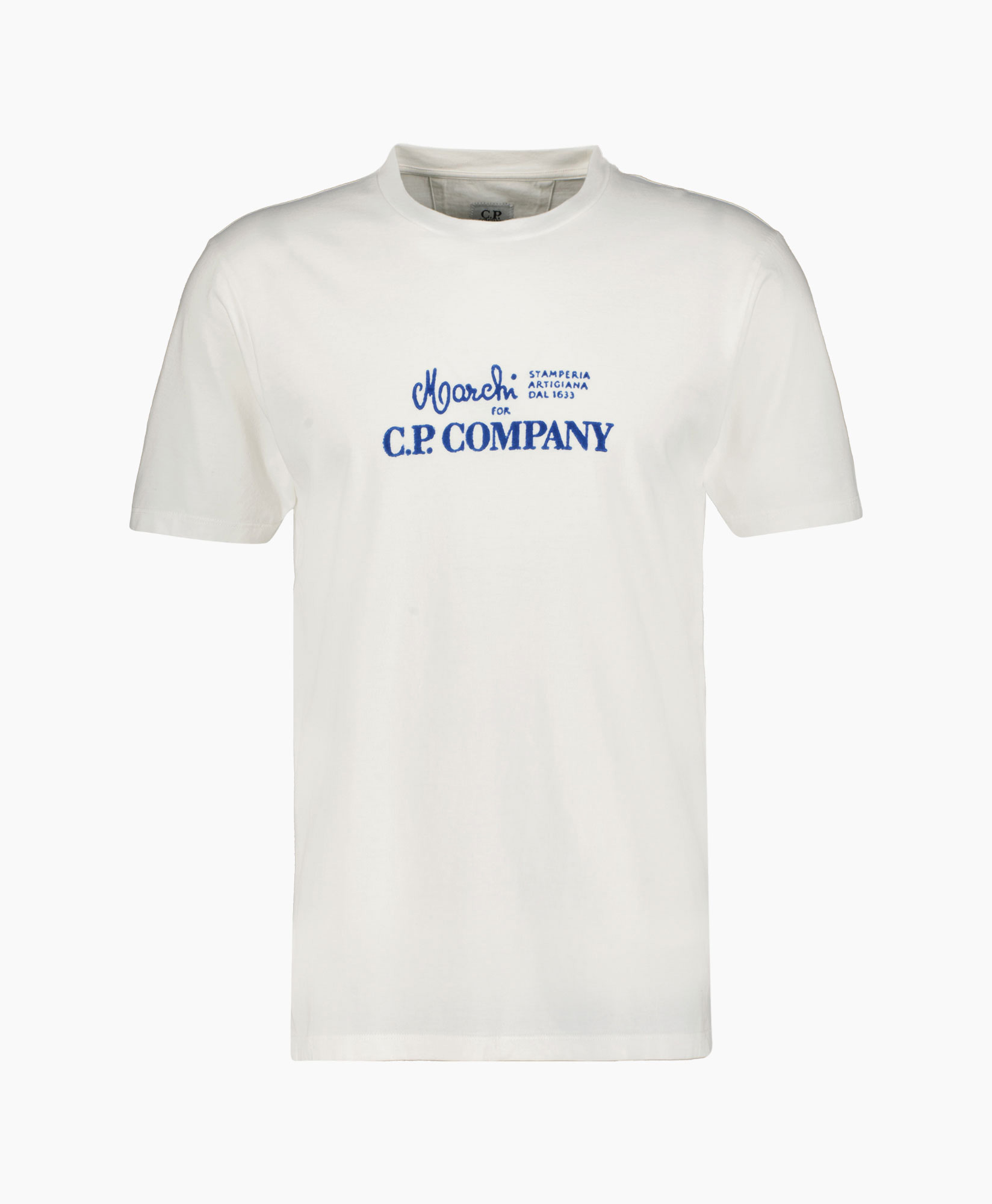 Cp Company T-shirt 14cmts363a-05431h Wit