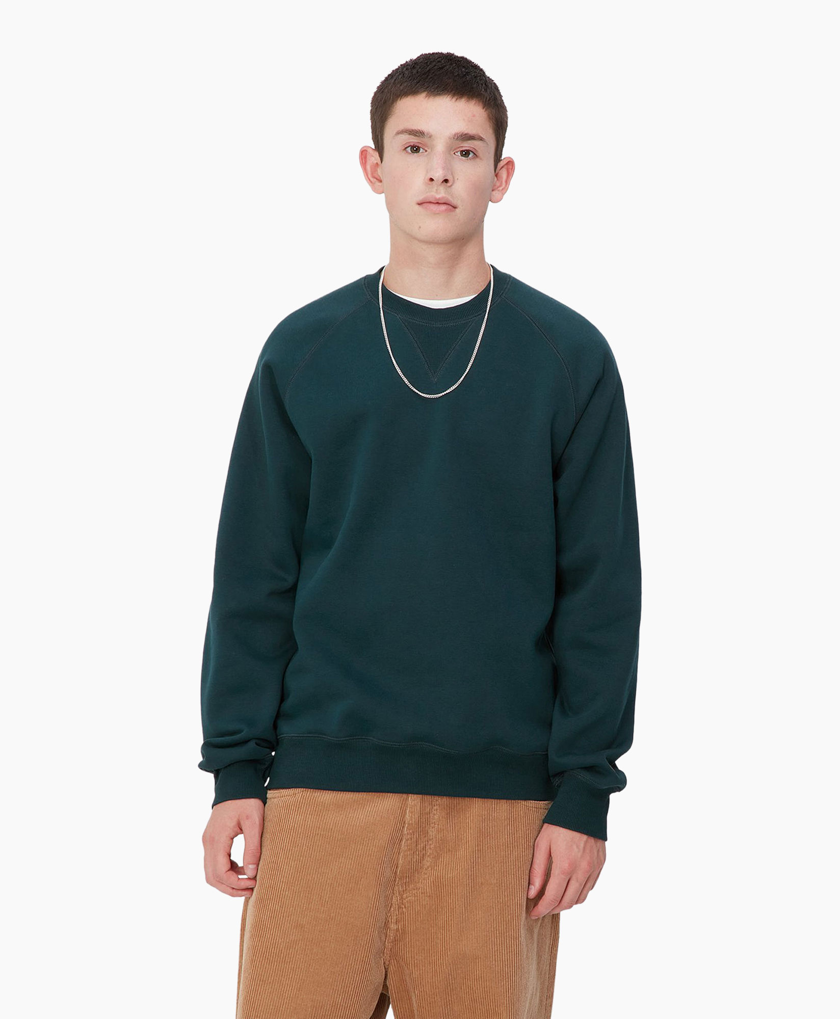 Sweater Chase Sweater Donker Groen