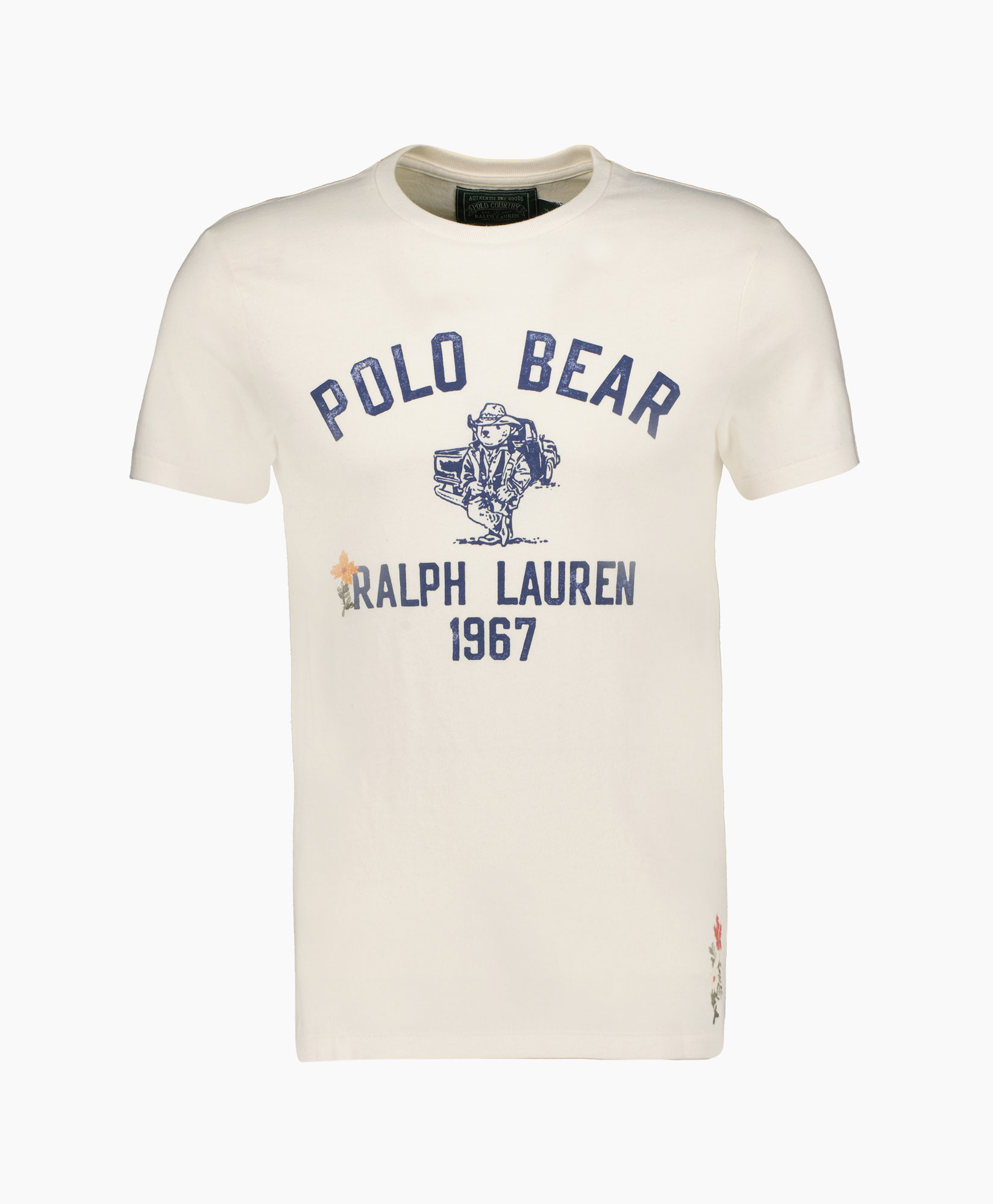 Ralph Lauren T-shirt Korte Mouw 710900828001 Wit
