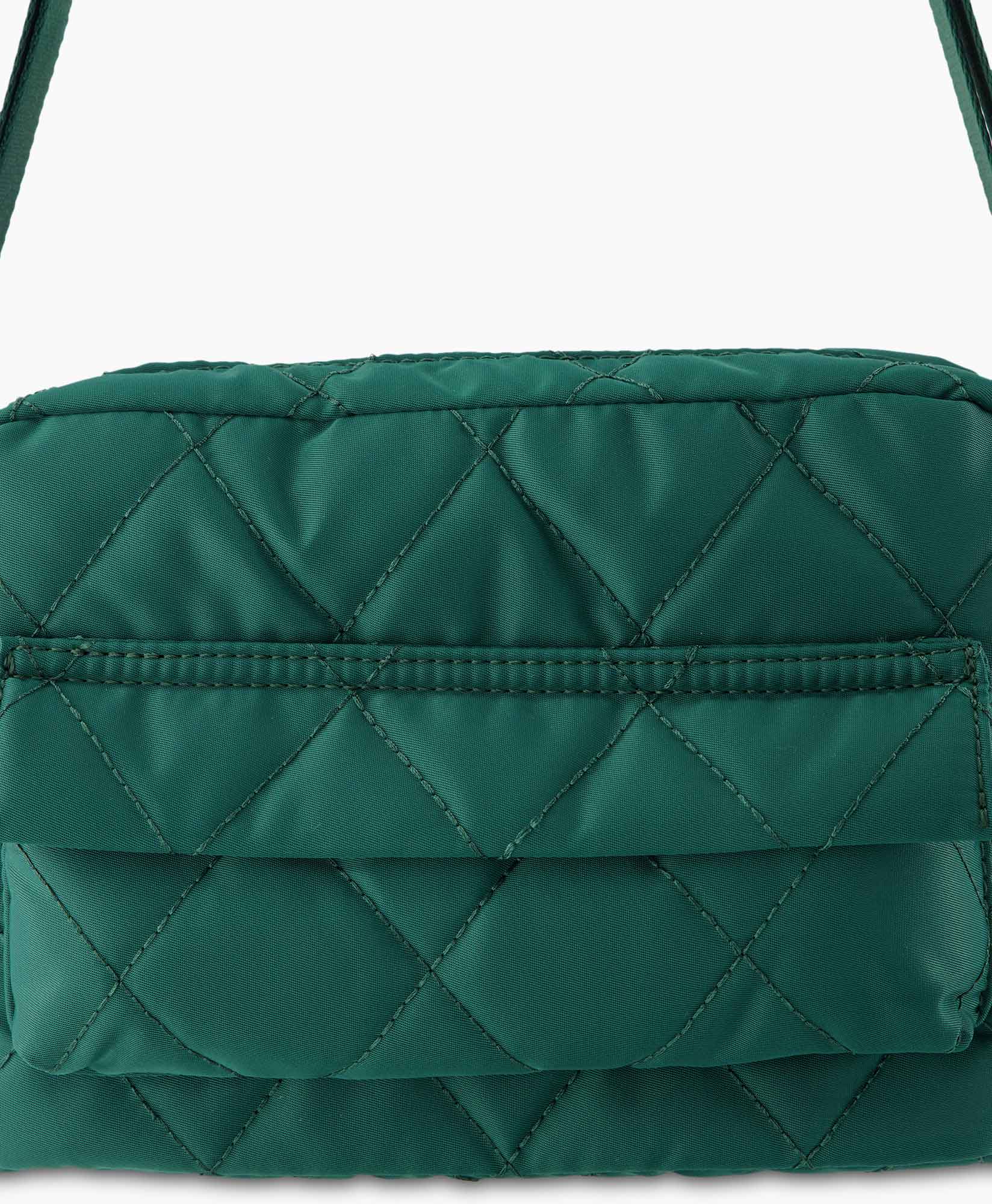 Nunoo Bags  Tas Paloma Quilt Recycled Nylon Groen