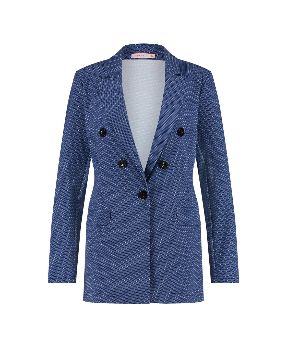 Studio Anneloes Jas Orsin Graphic Donker Blauw