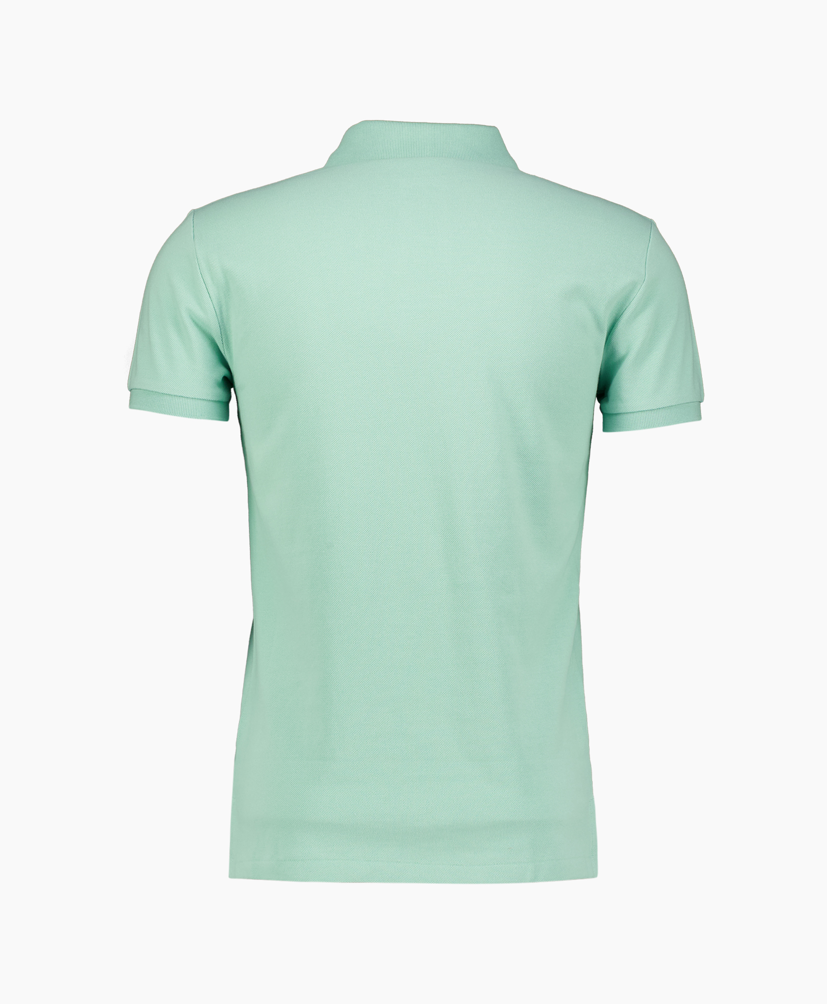 polo shirt, korte mouwen, mintgroen, kraag polo, logo borduring