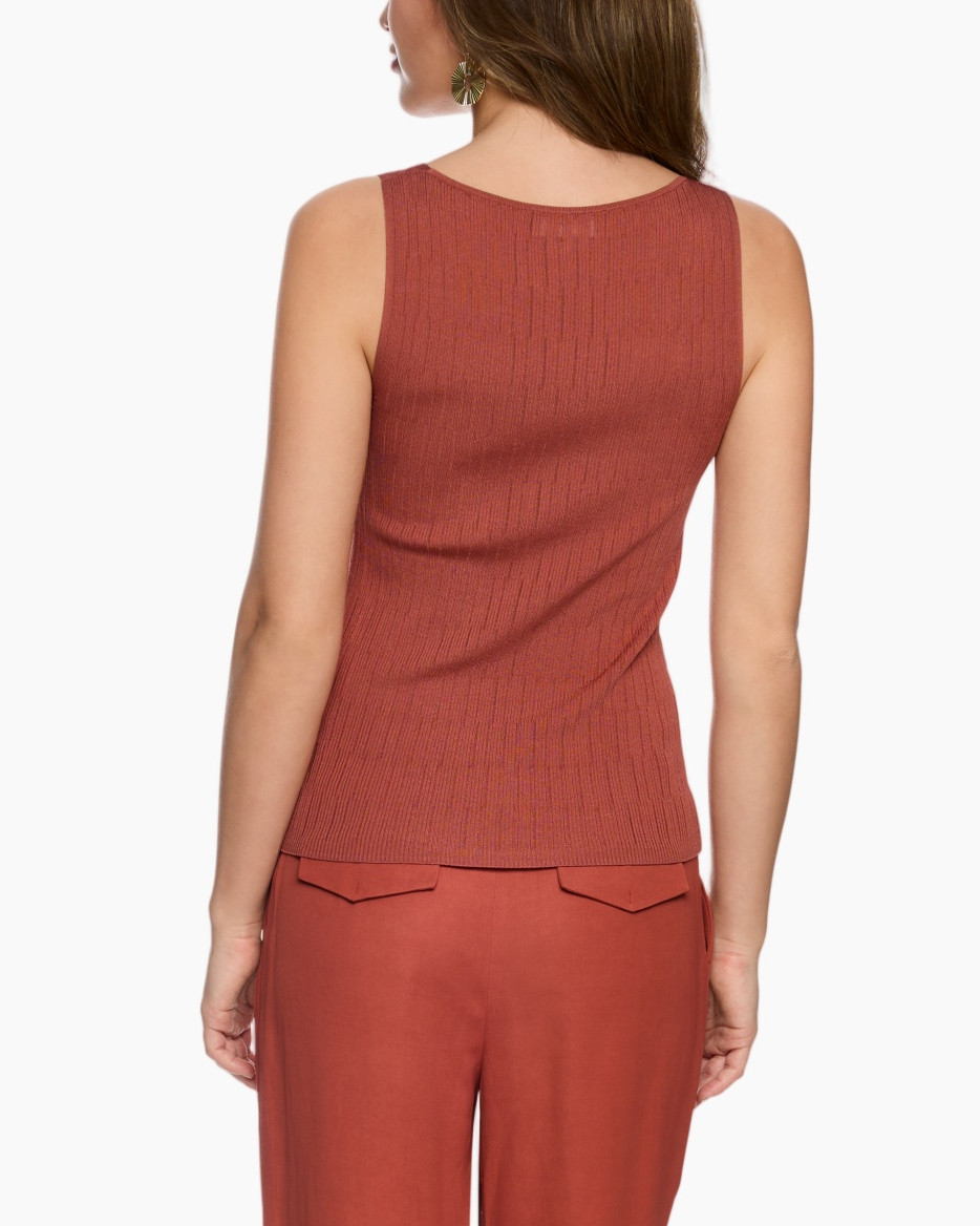 tanktop, ribbed, mouwloos, jastongkleur, twillbroeken