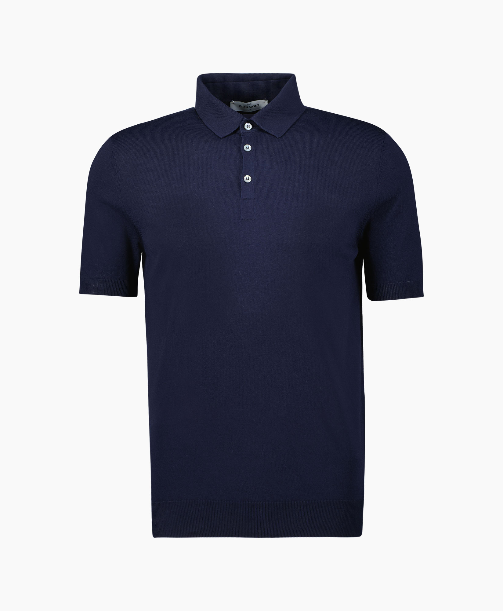 Gran Sasso T-shirt Korte Mouw 57119/20615 Donker Blauw