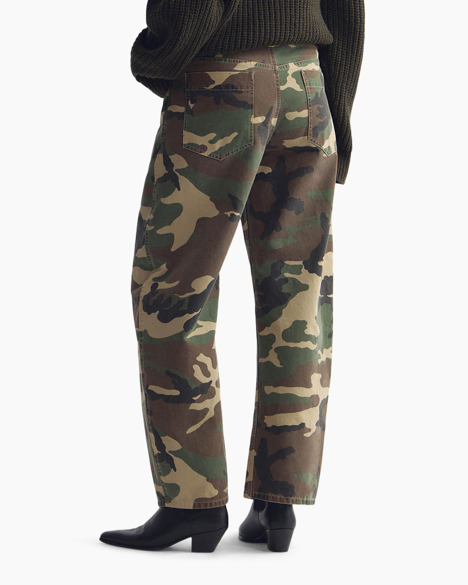 broek camouflage, katoenen camouflage,  militaire broek, spijkerbroek camo, losvallende broek camo