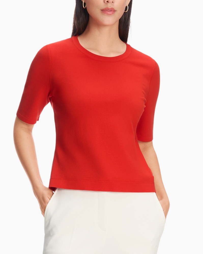 Pullover Ya 41.09 M11 midden rood