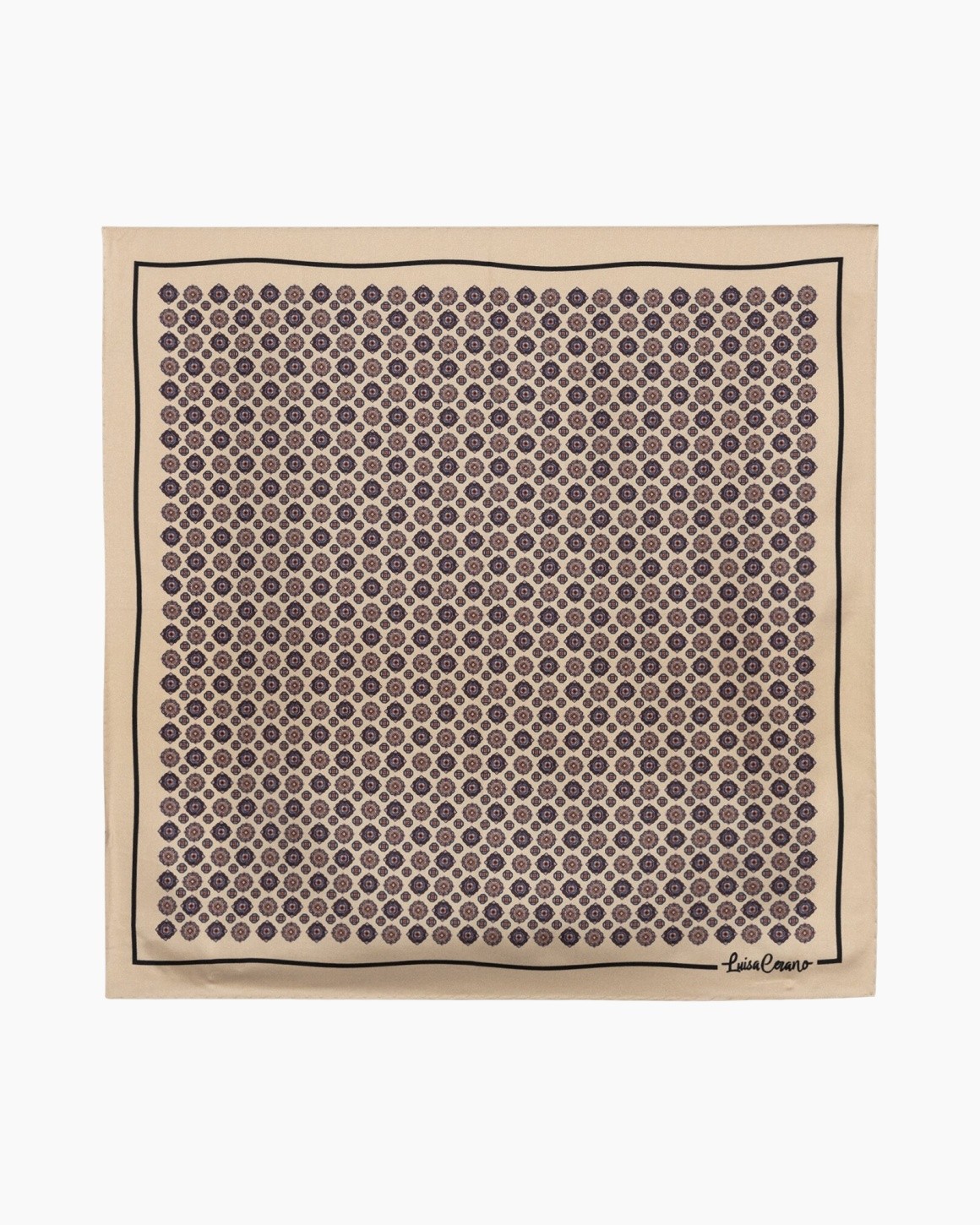 bandana, patroon, vlekken, vierkant, hoofdoek