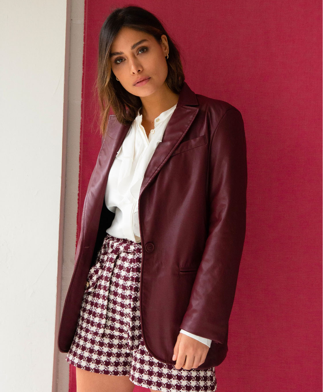 Amaya Amsterdam Blazer Alexa Bordeaux