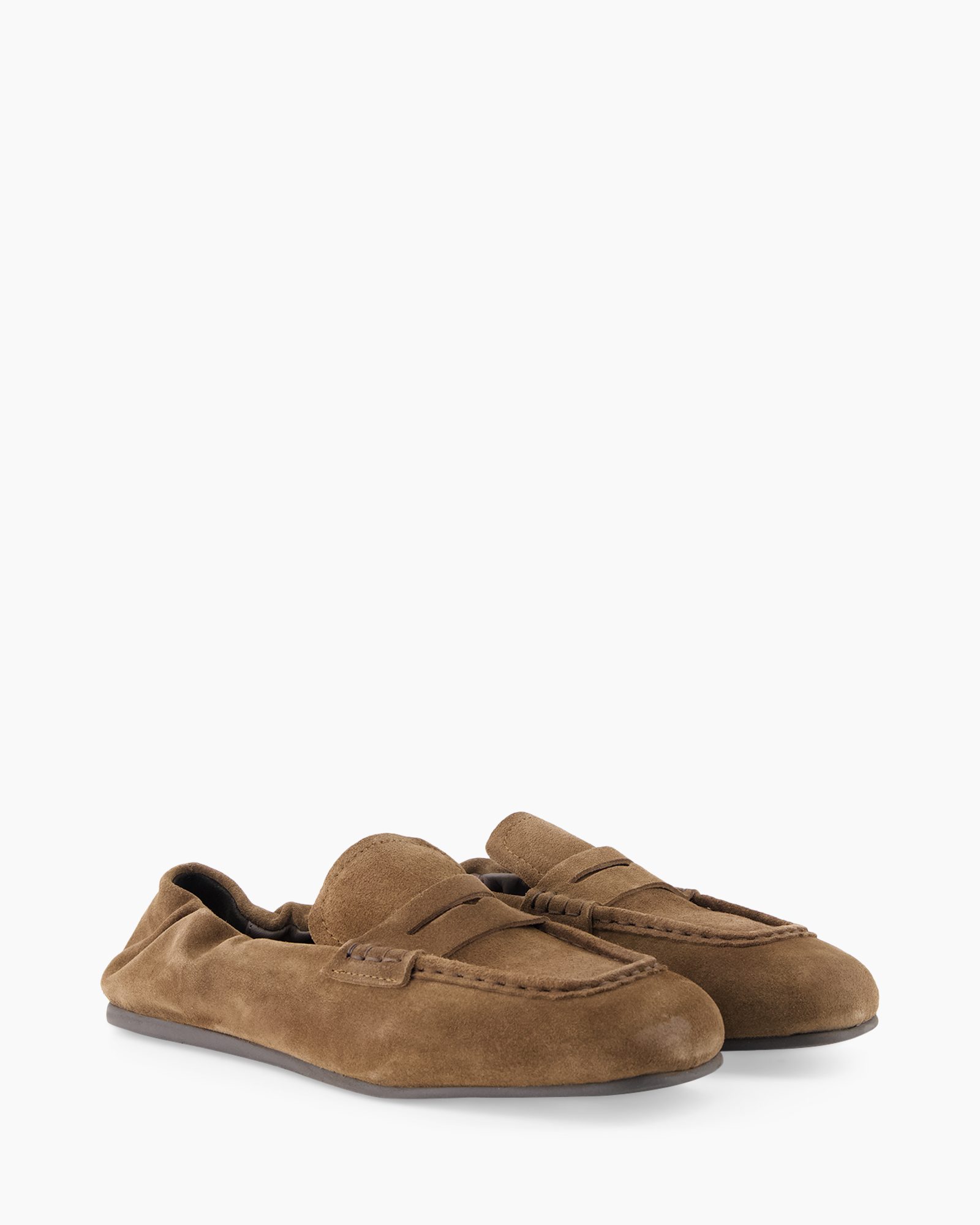 slipper, slipper, bruin, suede, mocassin
