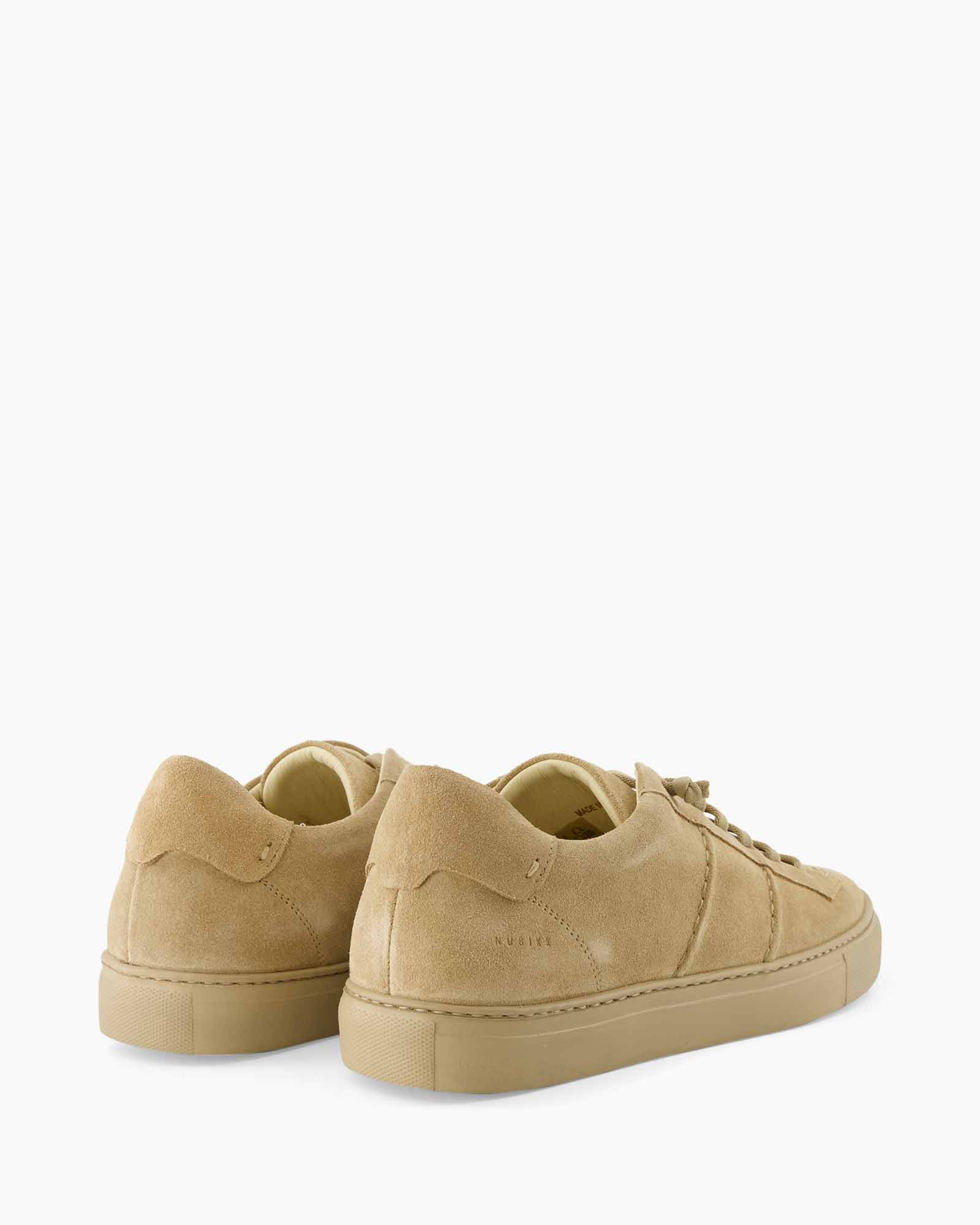 sneakers, beige, suede, lowaankomst?, casual