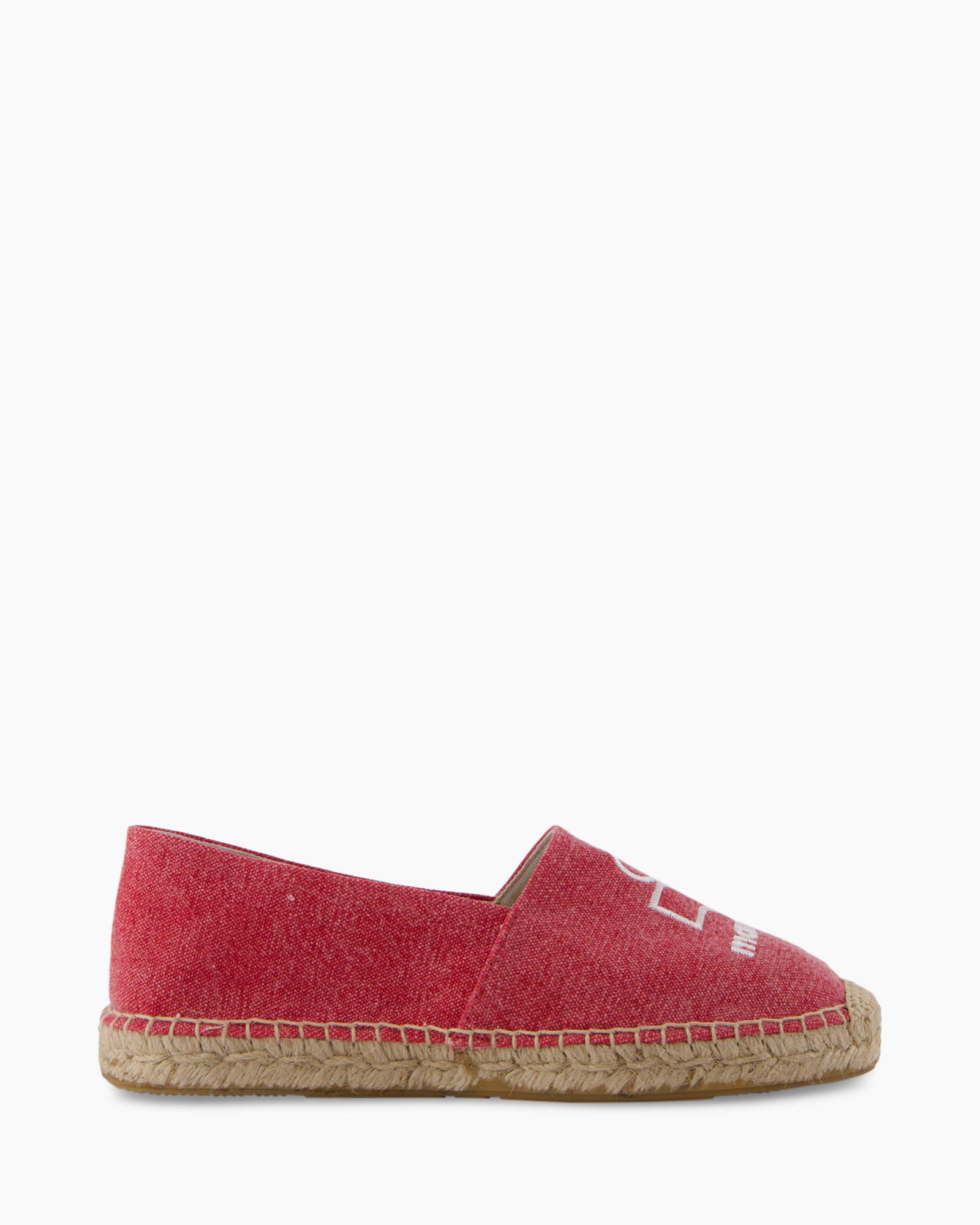 Espadrille Canae-gc donker rood