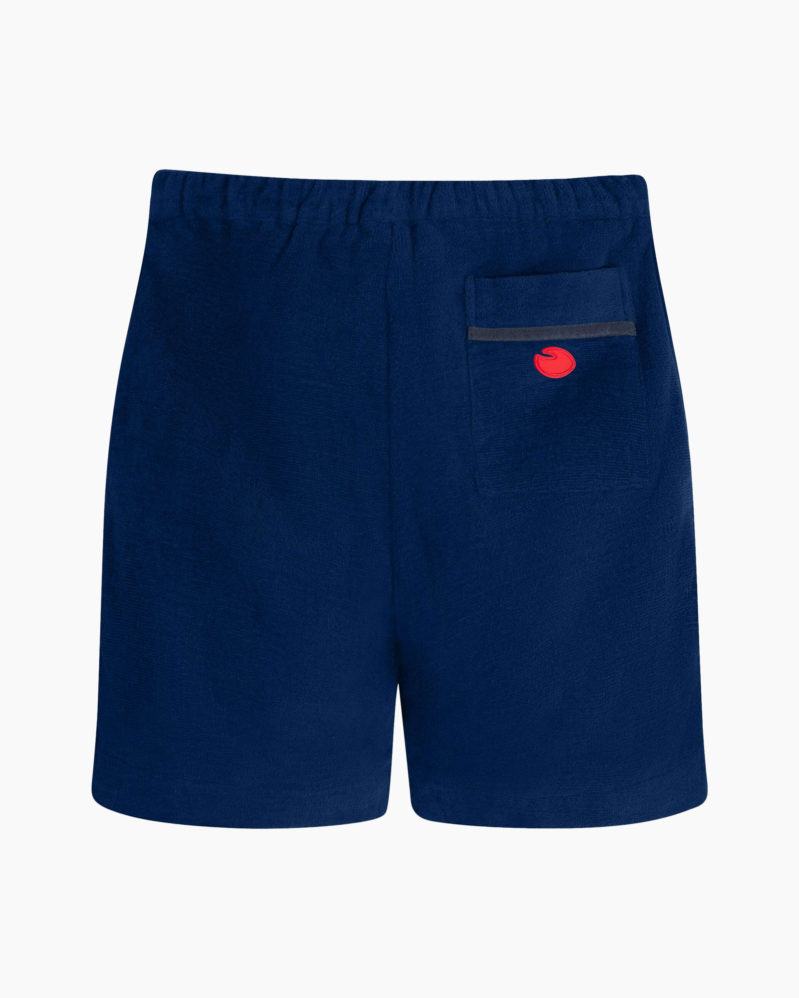 shorts, drawstring, pocket, blue, casual