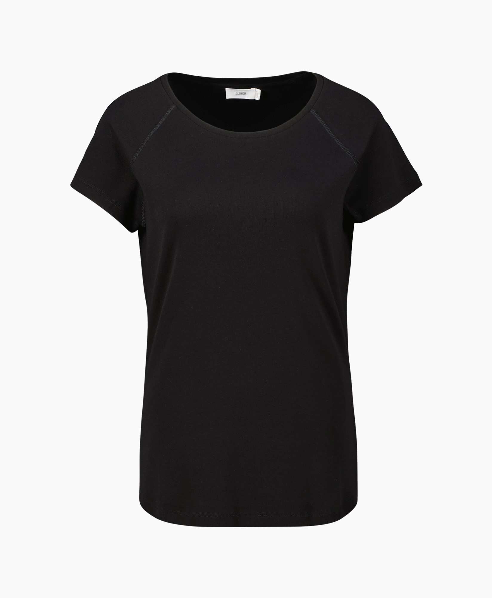 Closed T-shirt T-shirt Raglan Zwart