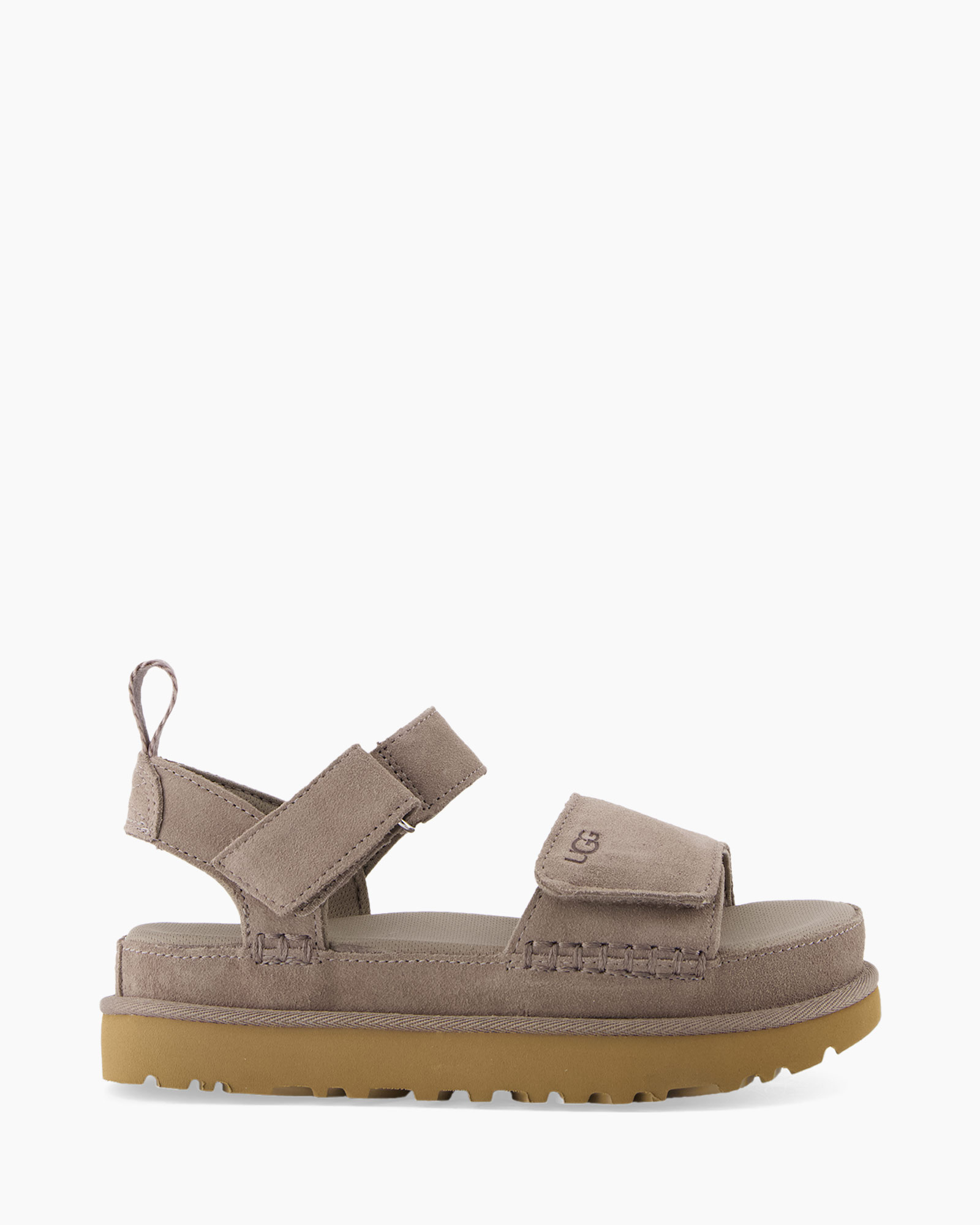 Sandaal Zonder Hak W Goldenstar Taupe