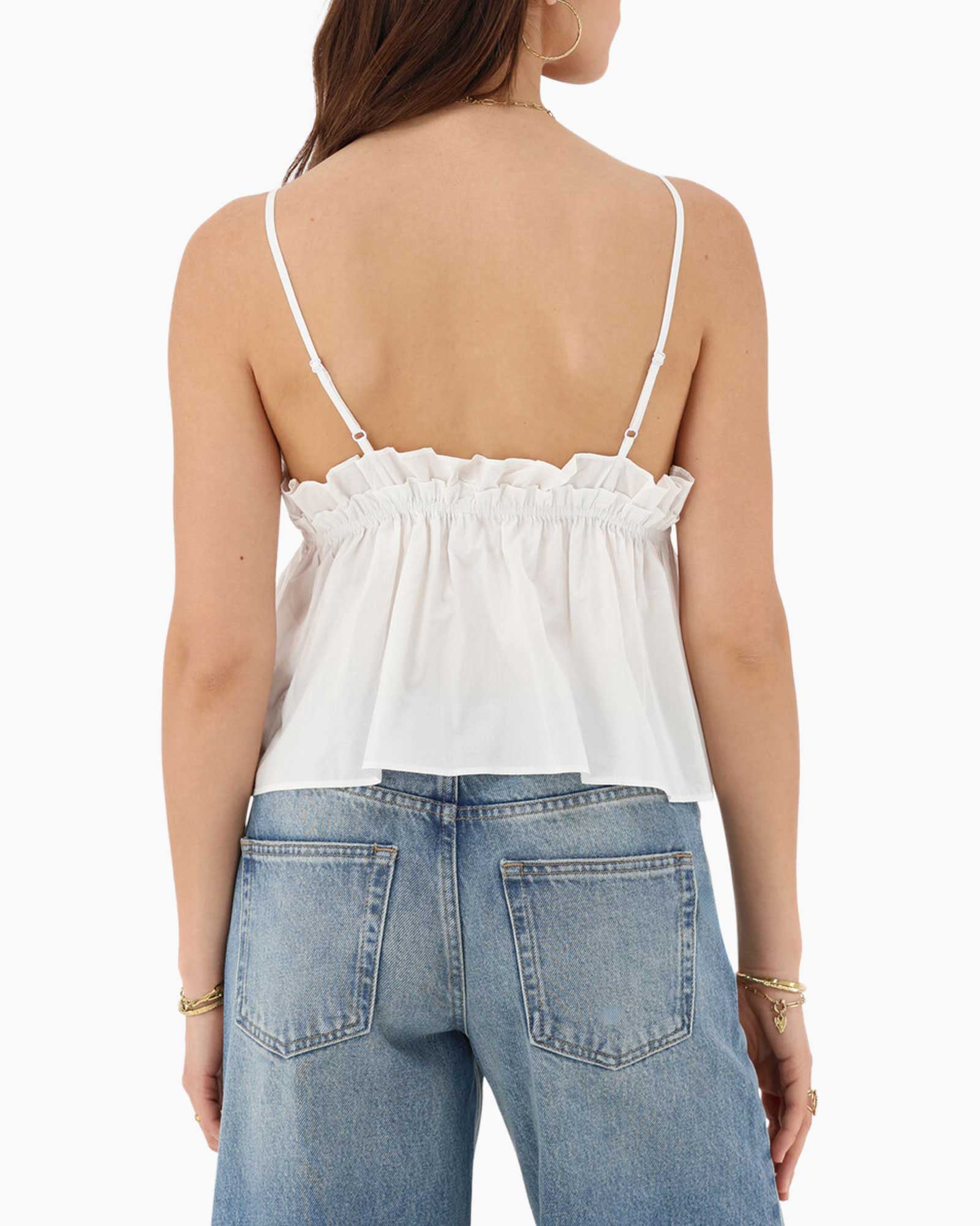 Top Top With Small Straps And Bows Wit