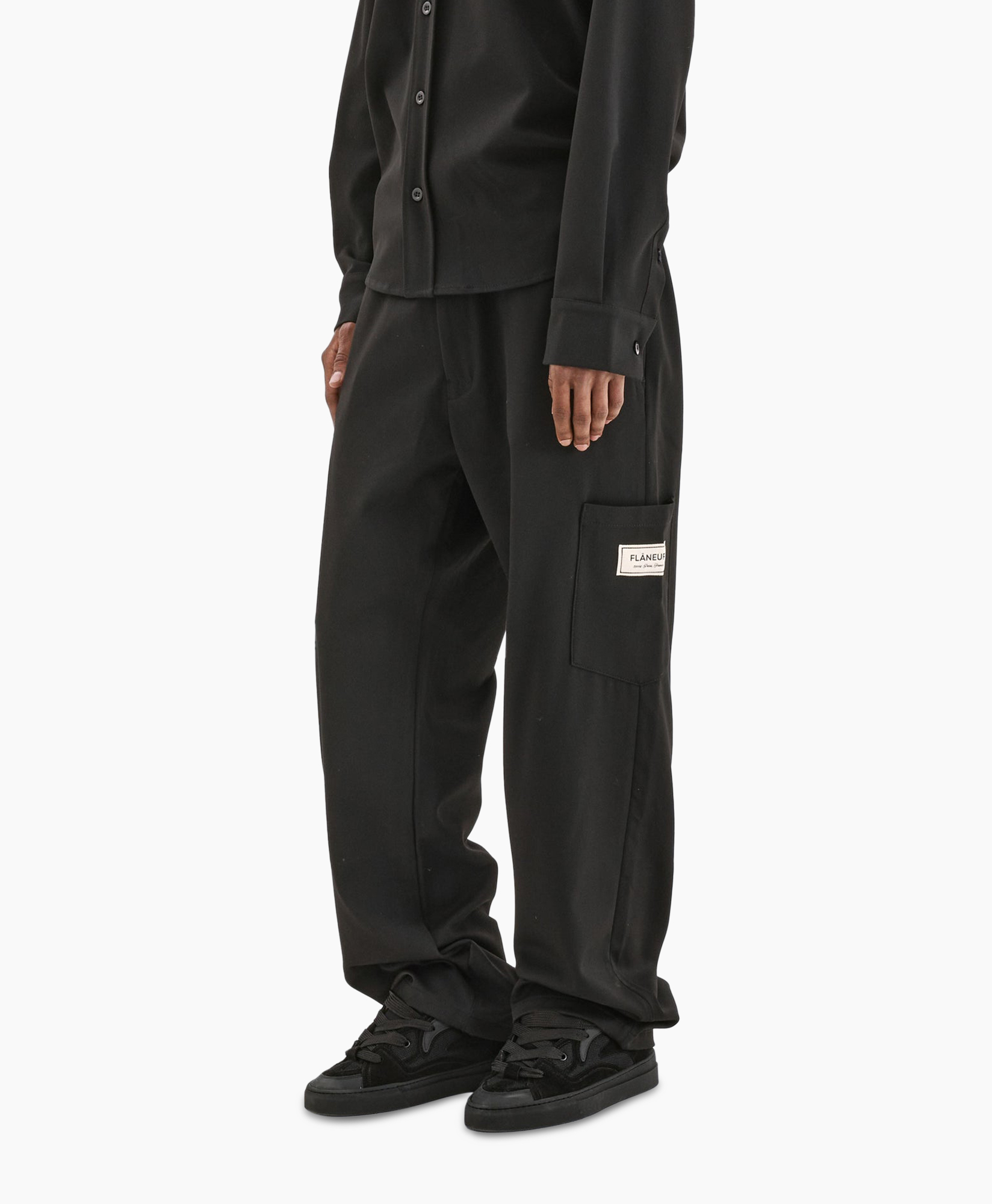 Pantalon Atelier Tailored Trousers Zwart