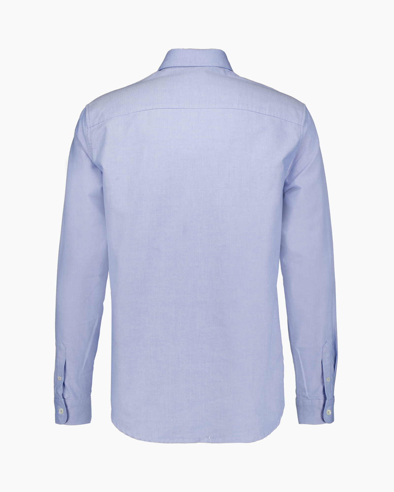 hemd voor heren, knopsluiting, lange mouw, lichtblauw, zak, hemd, knopsluit, lange mouwen, oxford, zak