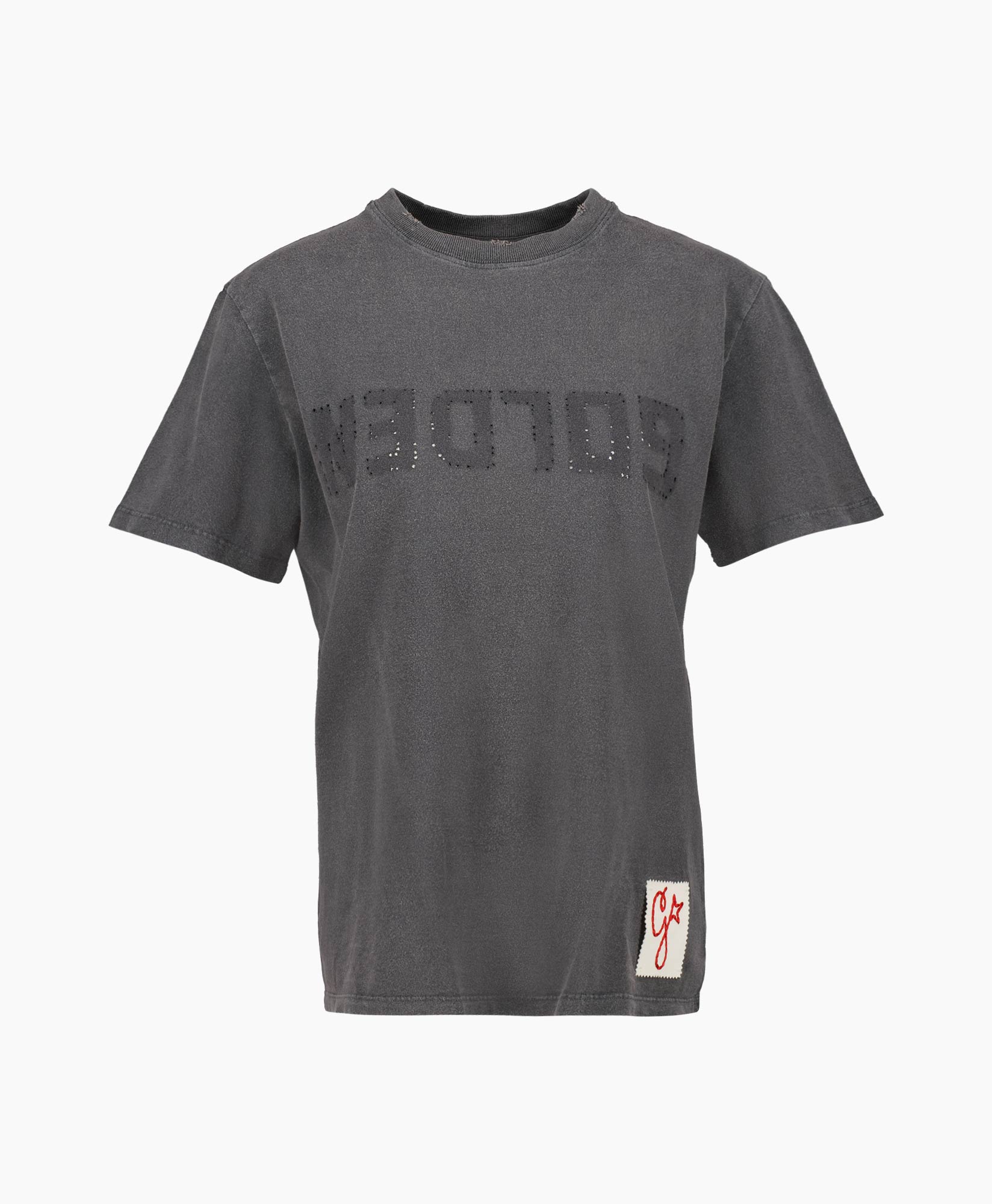 Golden Goose T-shirt Korte Mouw Gwp01220-2 Grijs