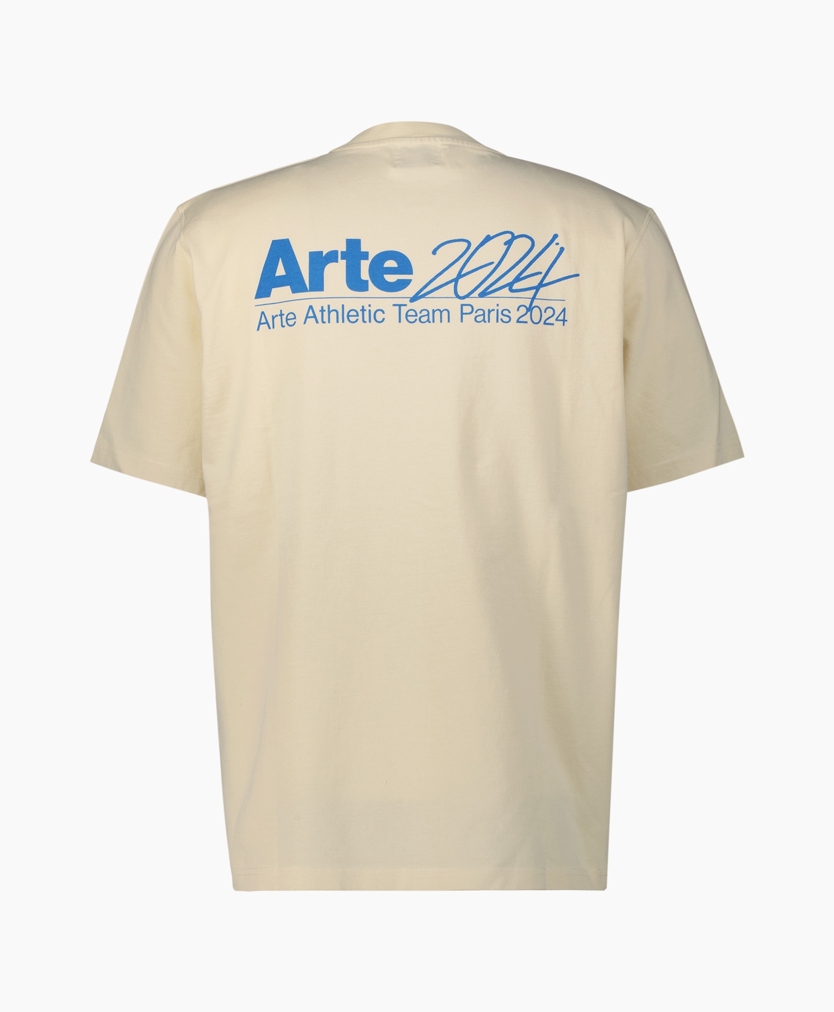 T-shirt Korte Mouw Arte 2024 Back Off White