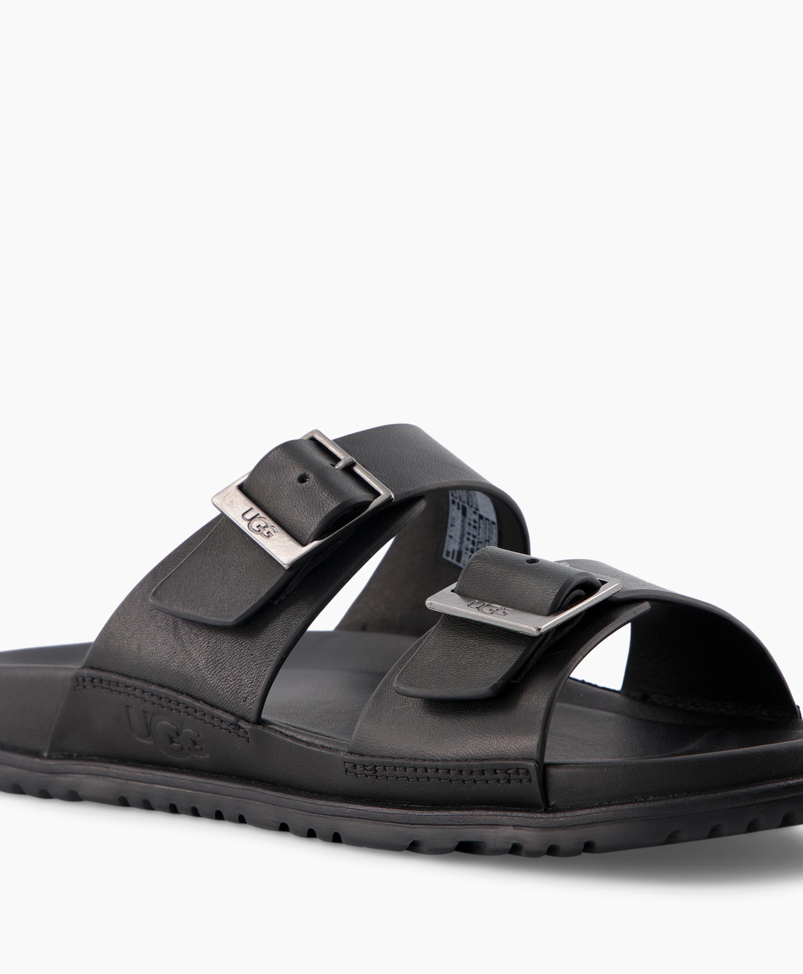 Sandaal Wainscott Buckle Slide Black jeans
