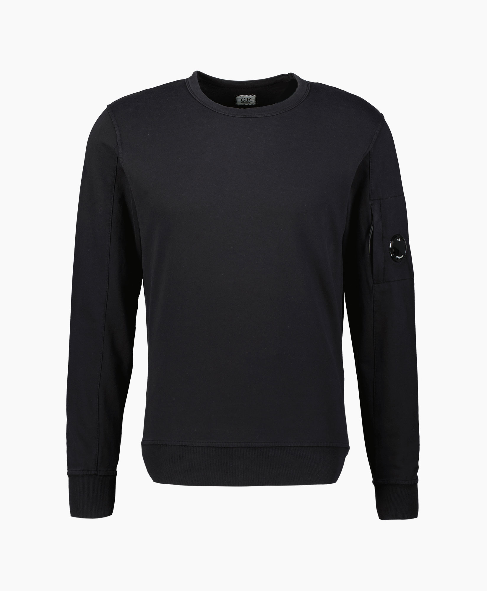 Cp Company Sweater Light Fleece Lens Zwart