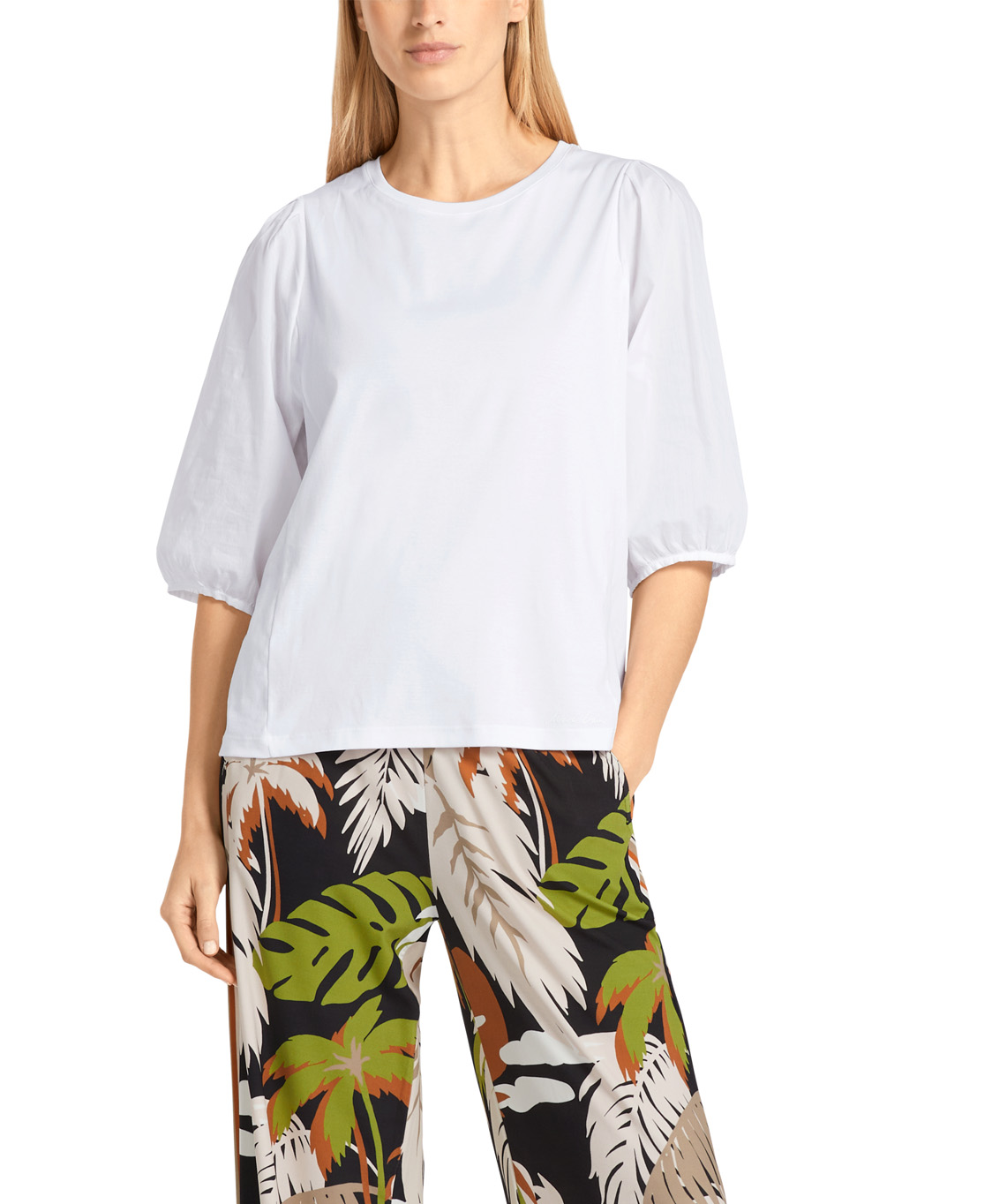 Marccain Collectie T-shirt Uc 48.36 J14 Wit