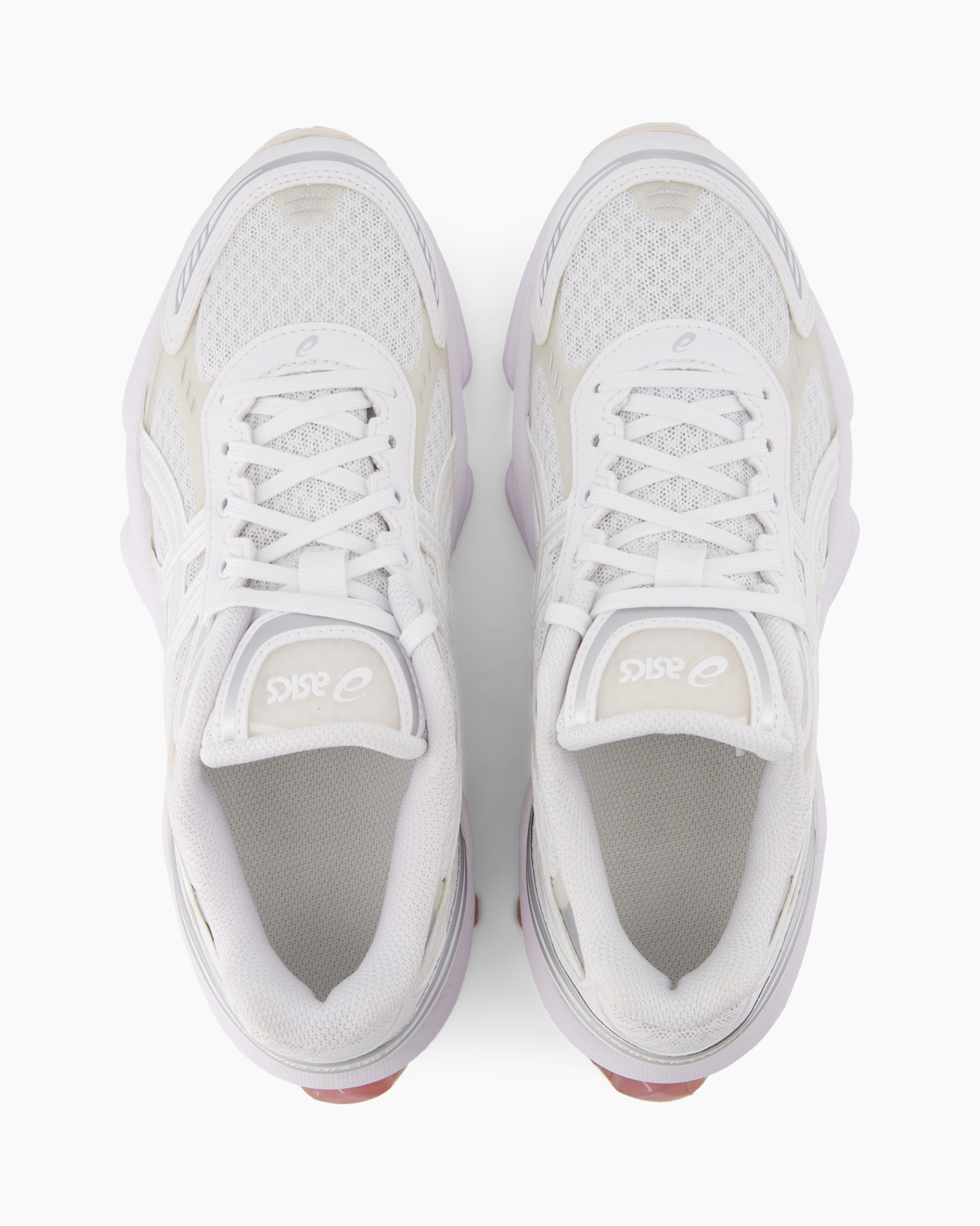 sneakers, mosó/??, lilac, white, laces